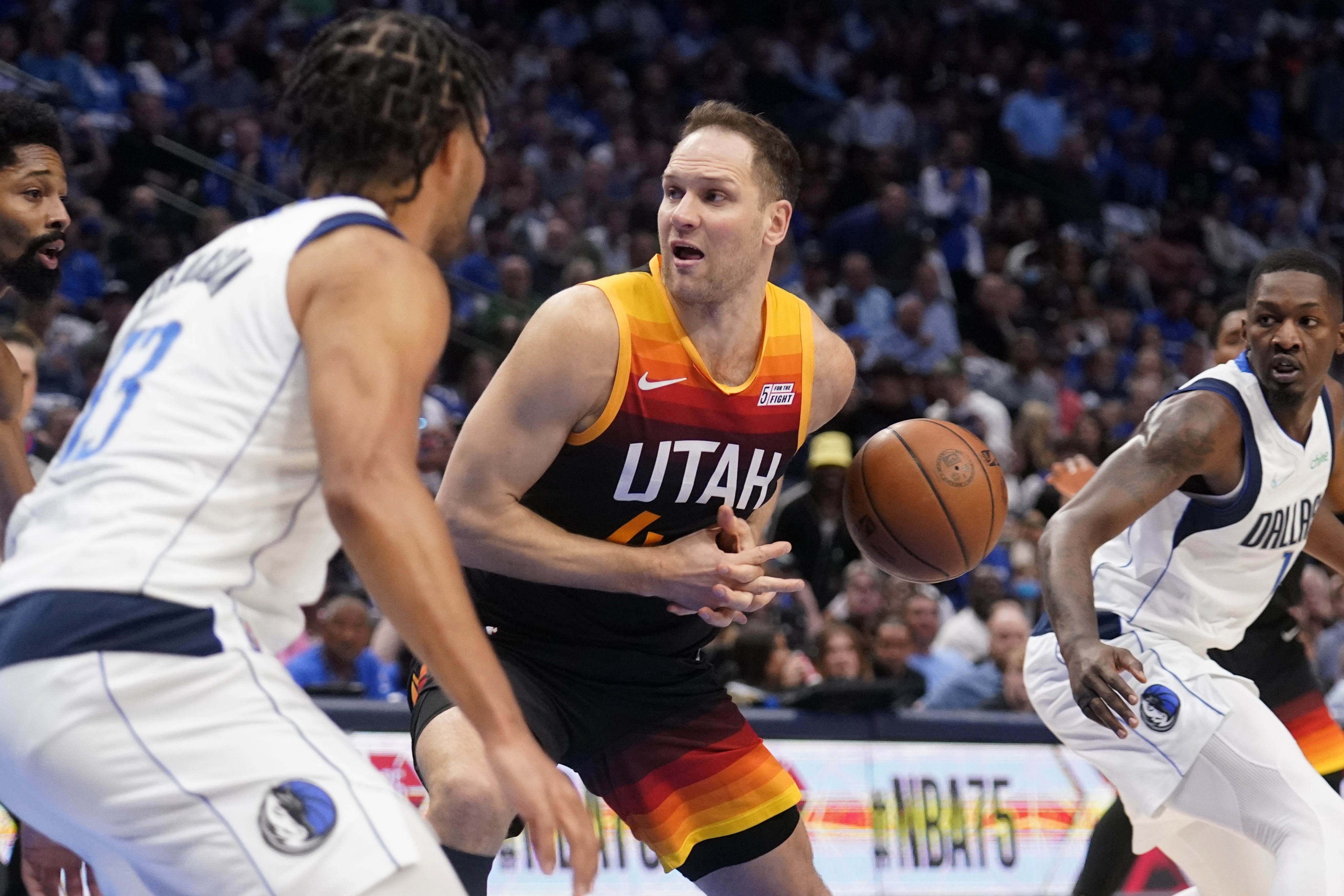 Mysterious' Bojan Bogdanovic becomes the first of the traded ex-Jazz  players to make his Utah return