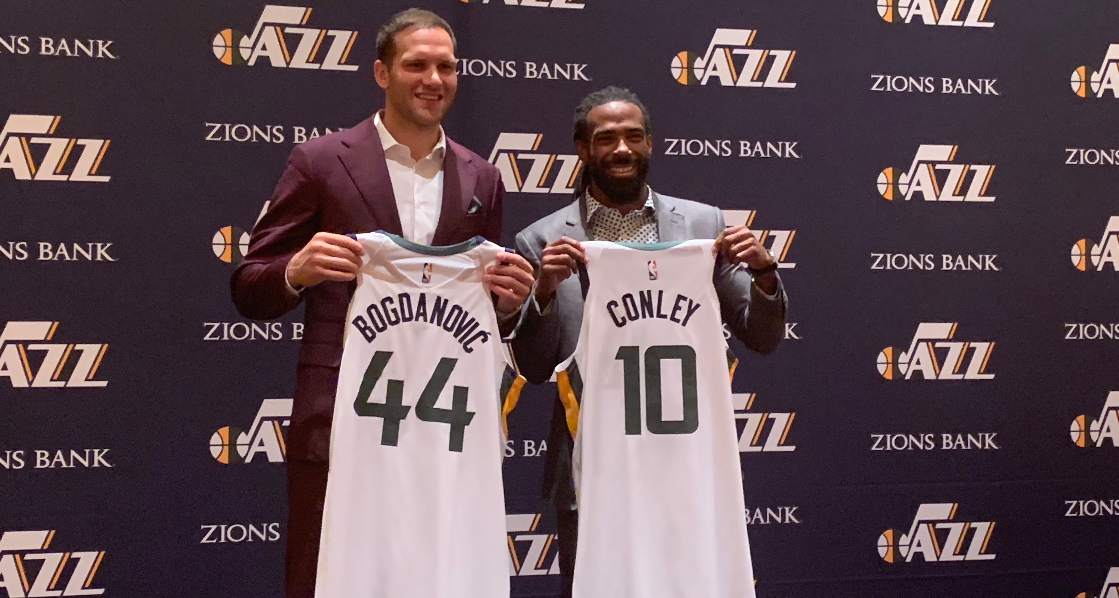 Mysterious' Bojan Bogdanovic becomes the first of the traded ex-Jazz  players to make his Utah return