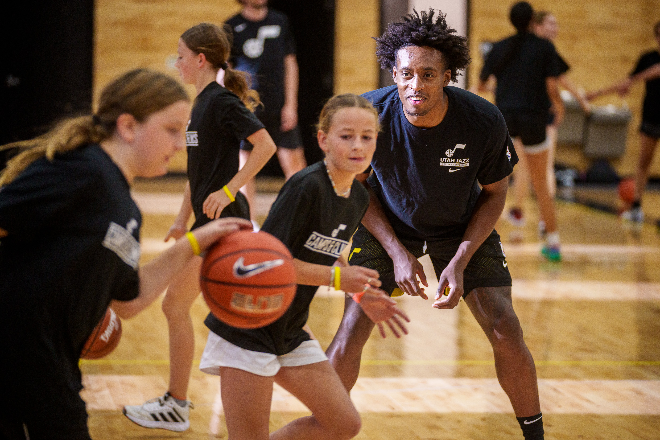 Collin Sexton's sister 'paved the way' for his basketball career. Now Utah  Jazz guard helps girls get into the game.