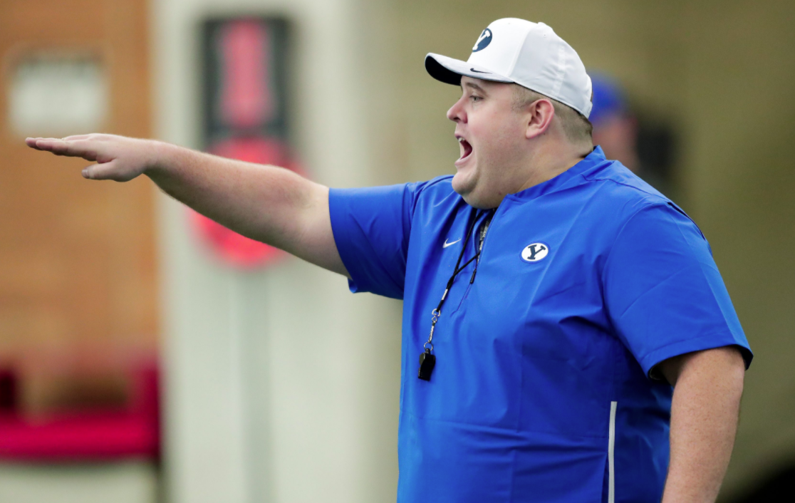 BYU offensive line coach Eric Mateos to join Jeff Grimes at Baylor