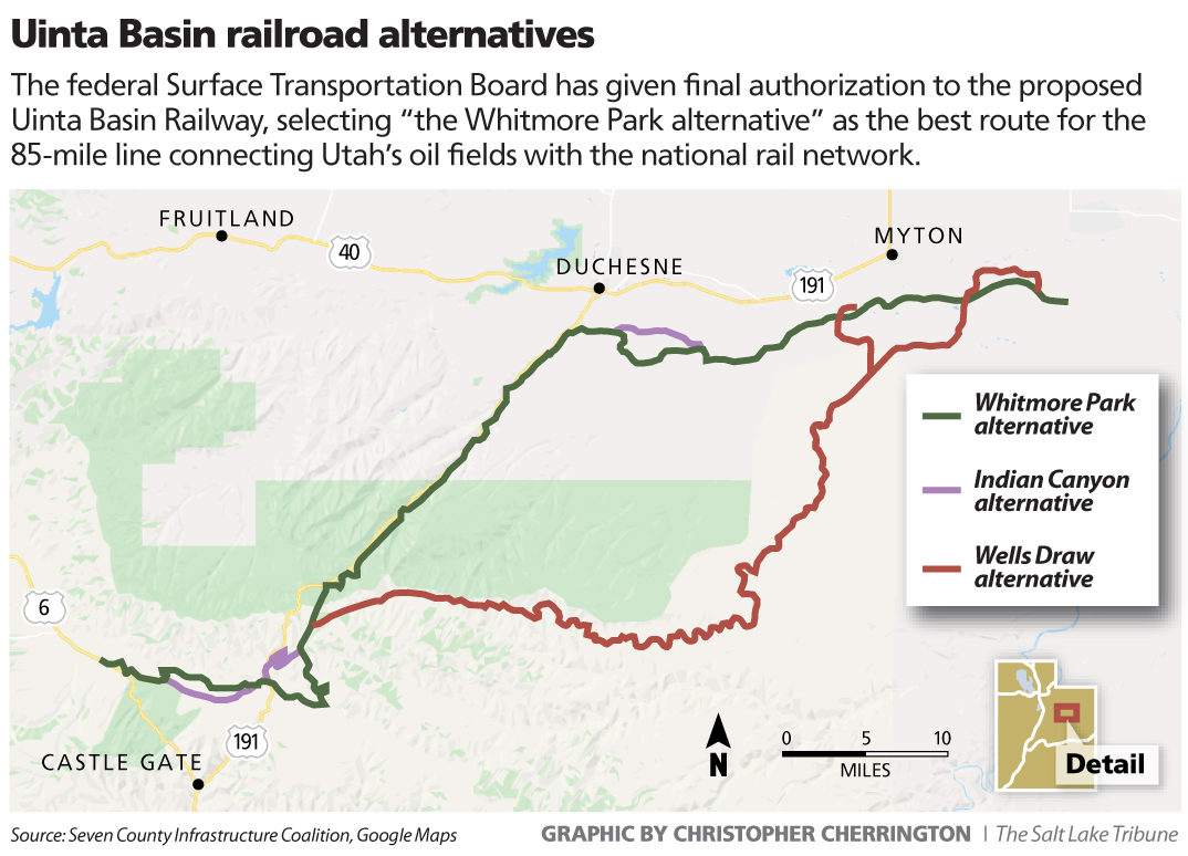 Court refuses to revive Uinta Basin Railway after previous ruling