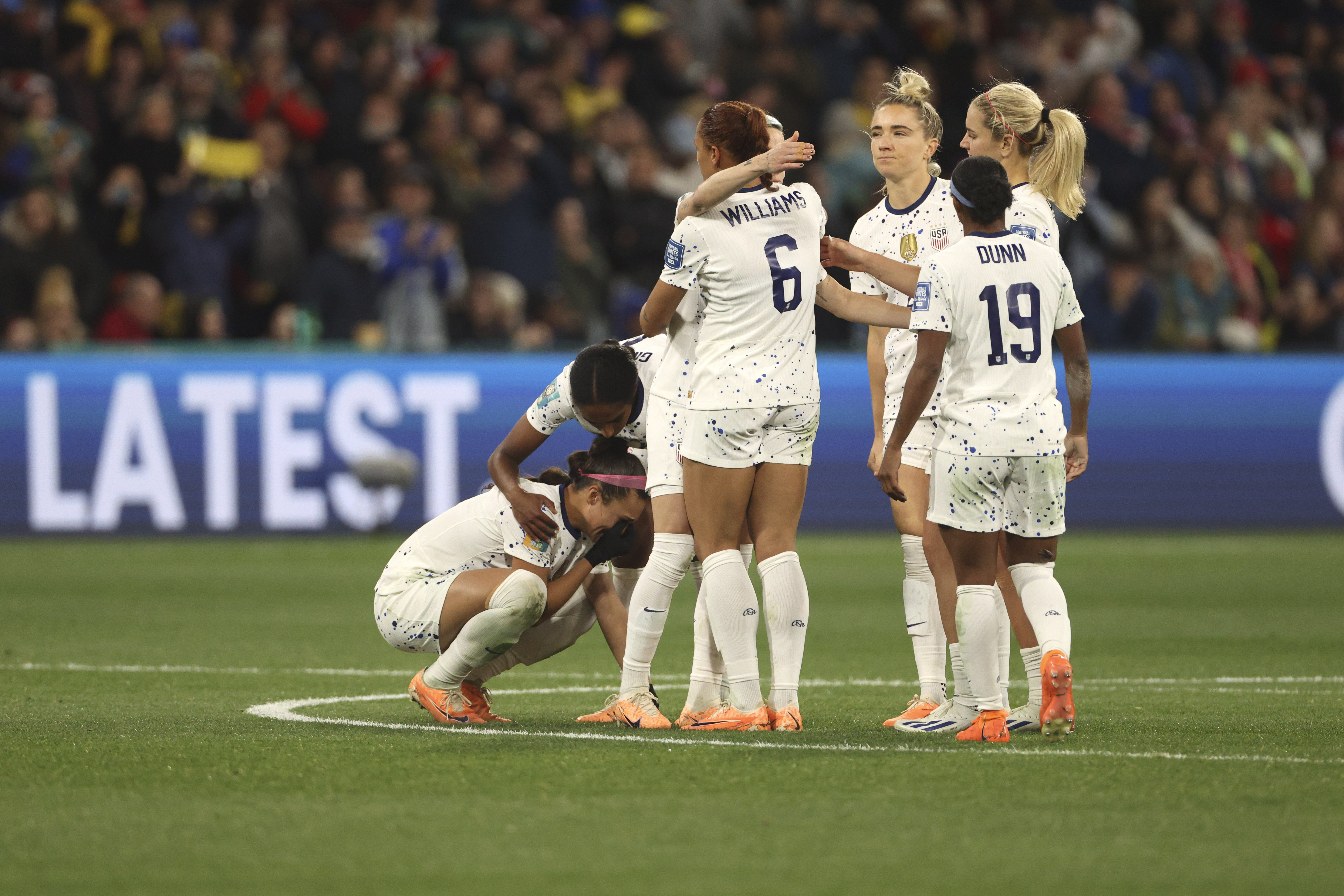 U.S. women's soccer team eliminated by Sweden