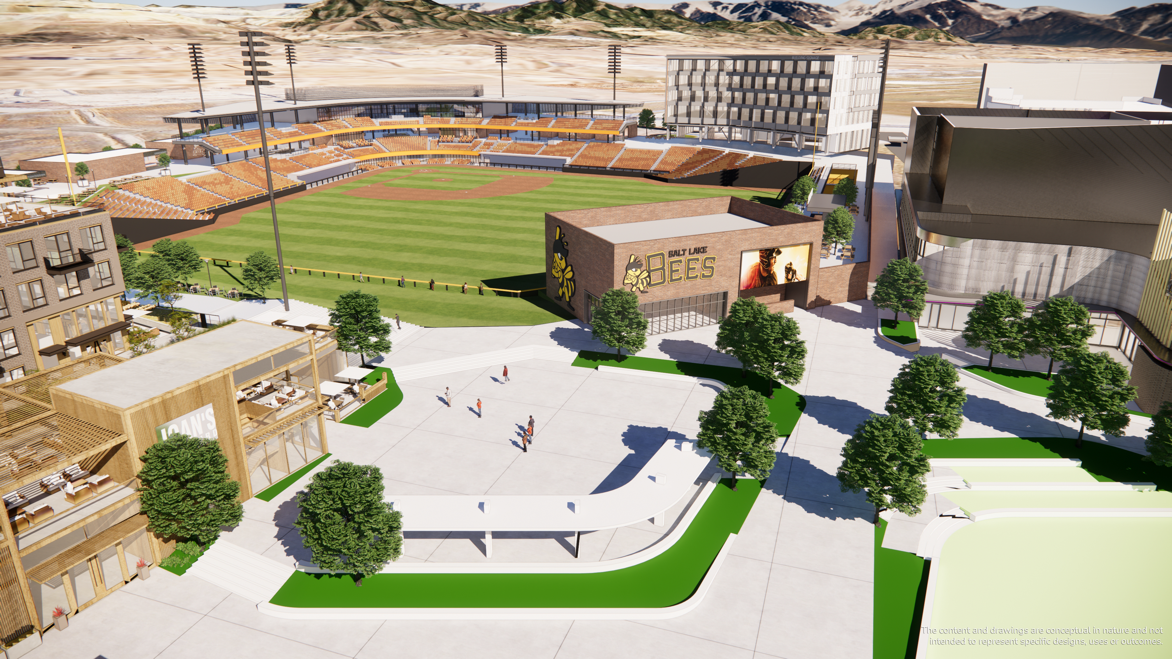 Salt Lake Bees Home Stadium Gets a New Name