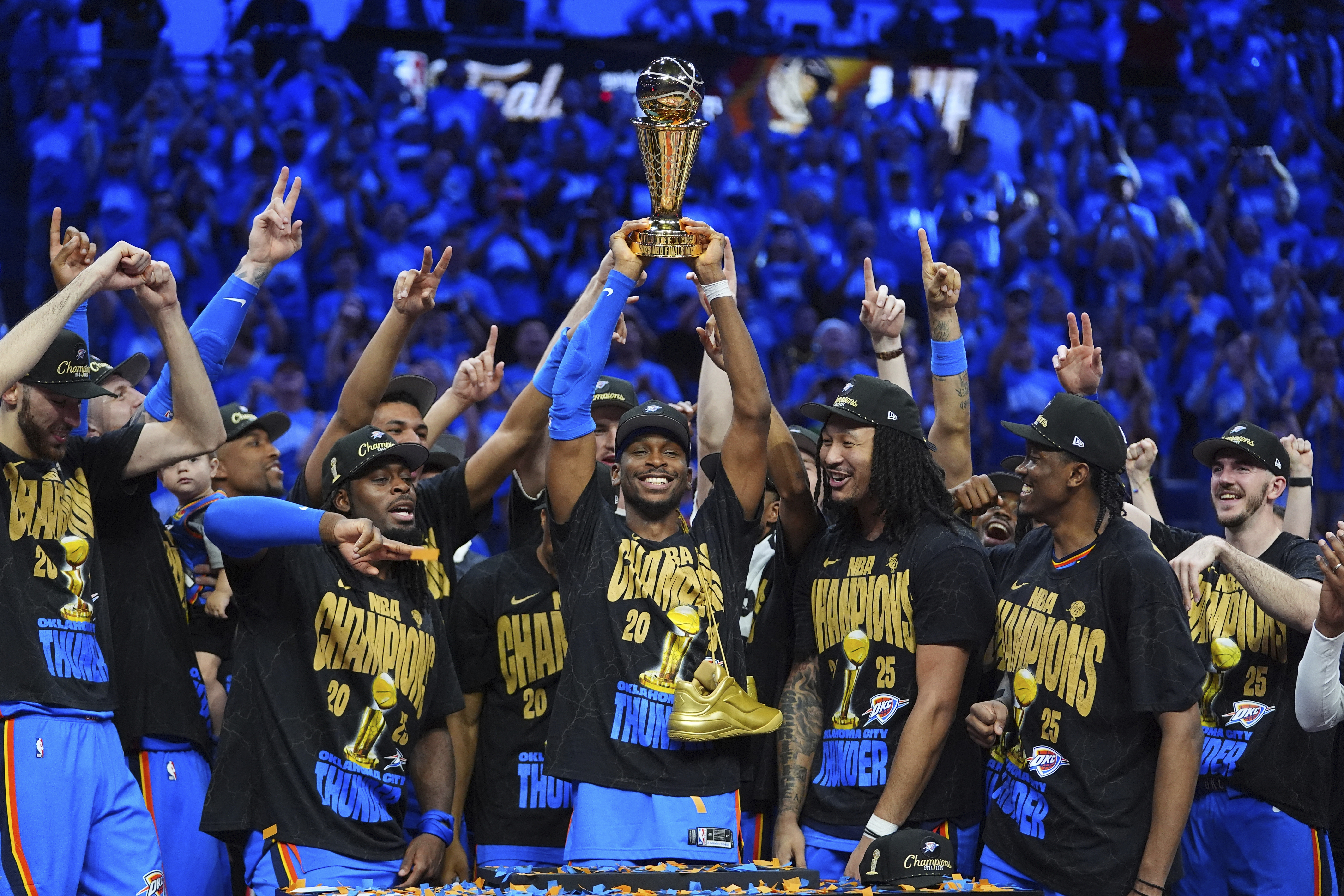 Thunder beat Indiana Pacers in Game 7 to give Oklahoma City its