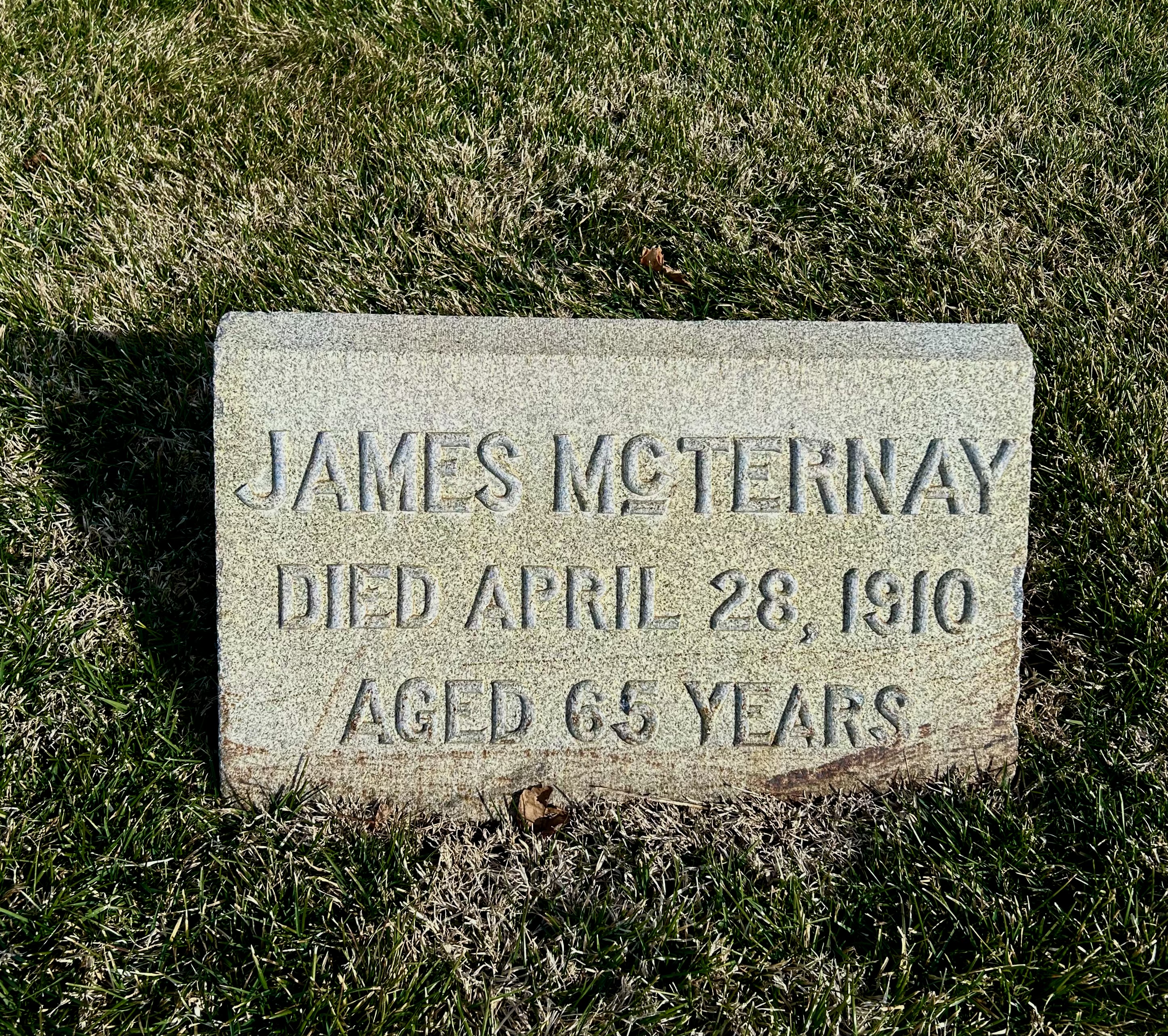 Tallest gravestone whiskey can buy helps tell the story of this