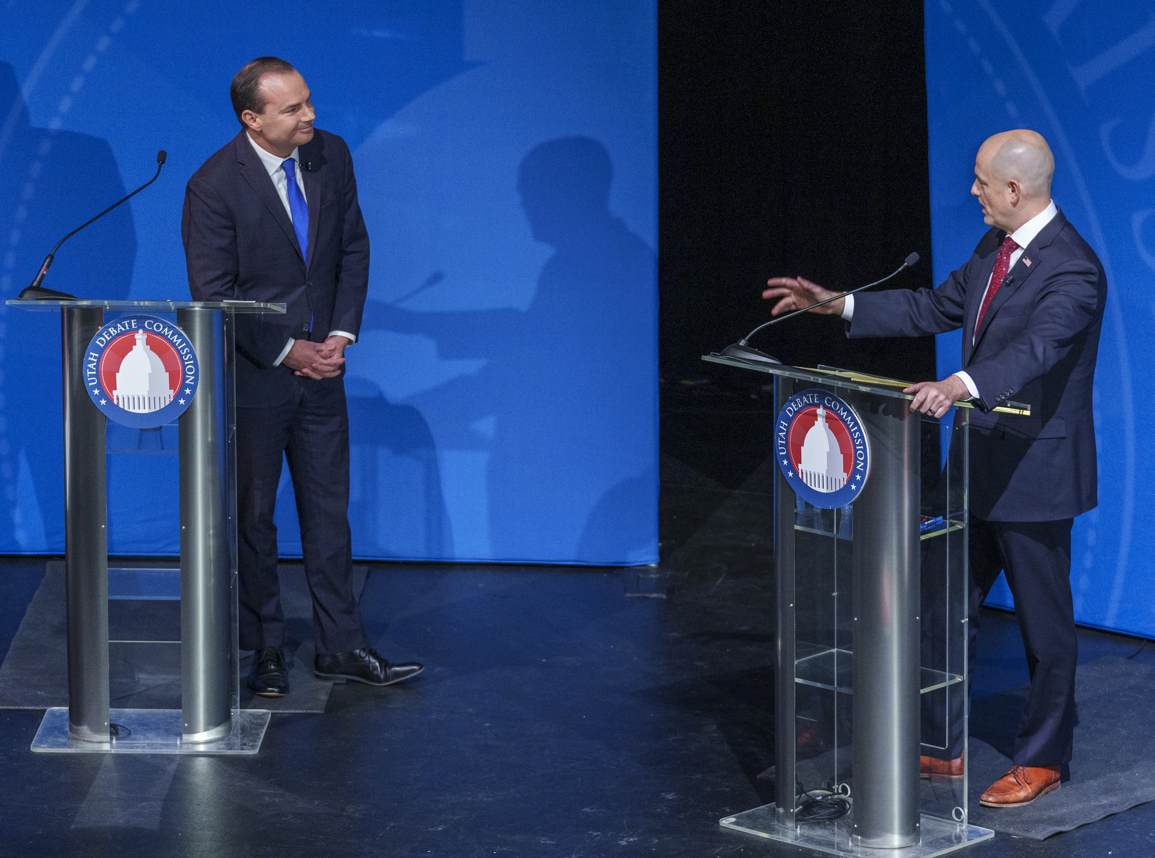 Fox News offered to host a . Senate debate in Utah. Evan McMullin said  yes. Mike Lee said no.