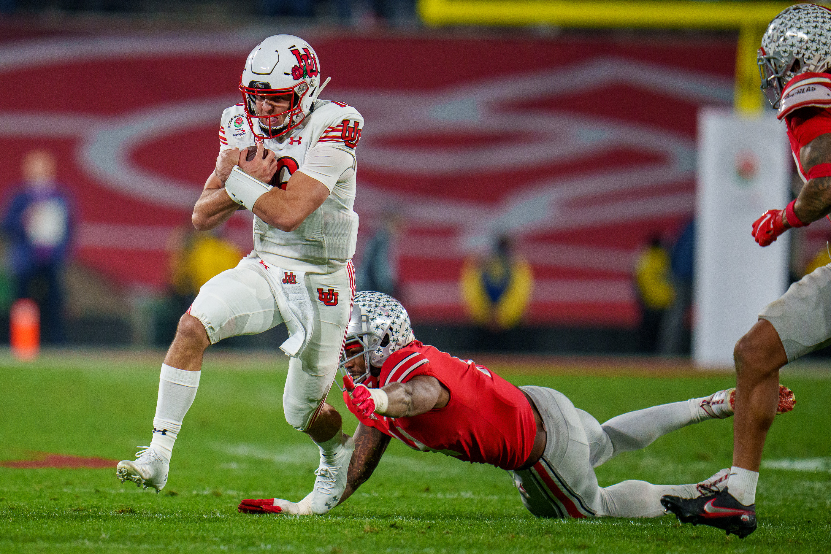 Red All Over: Ute playmaker Britain Covey is back on the field