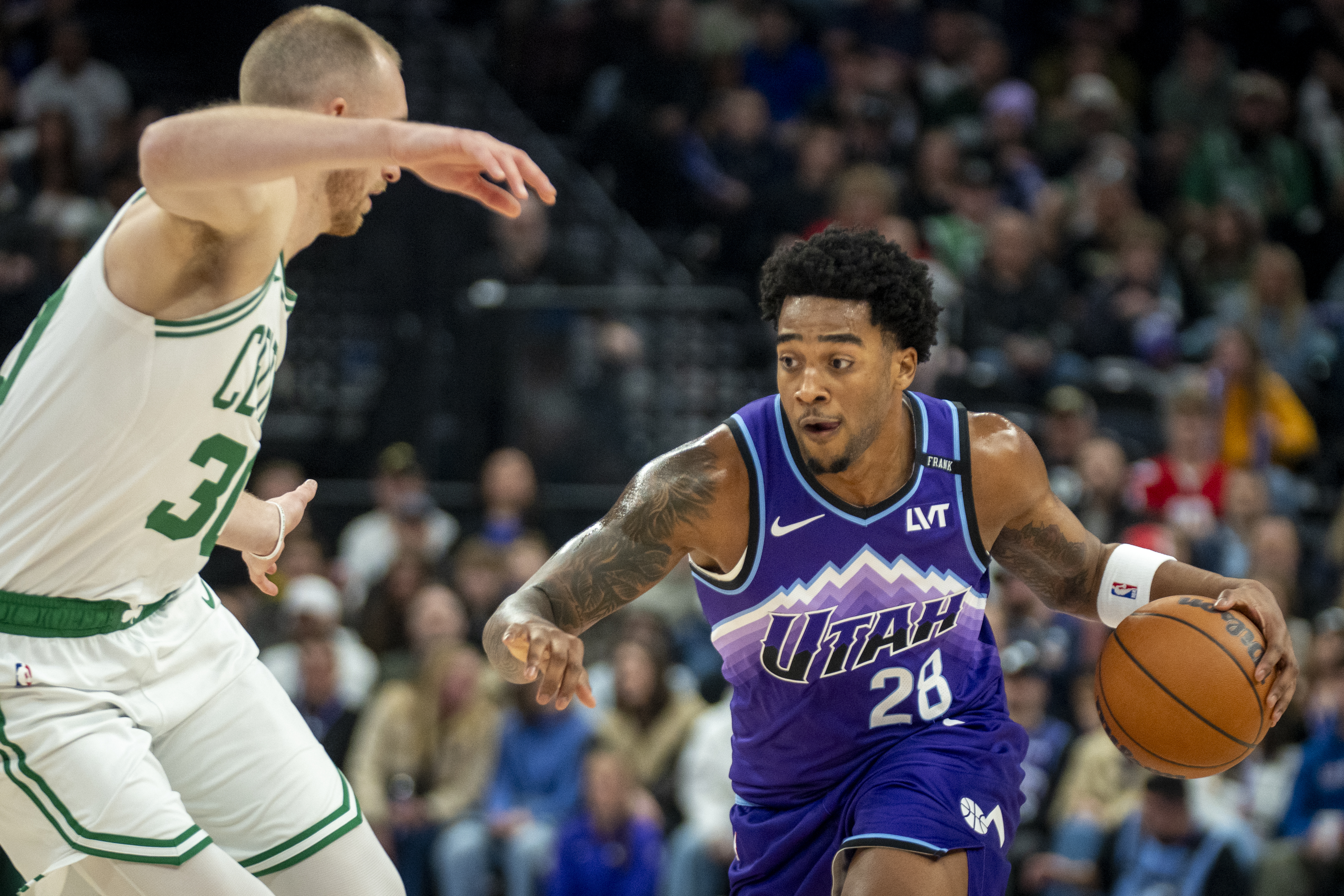 Former first-rounder Brice Sensabaugh knows his future in Utah is
