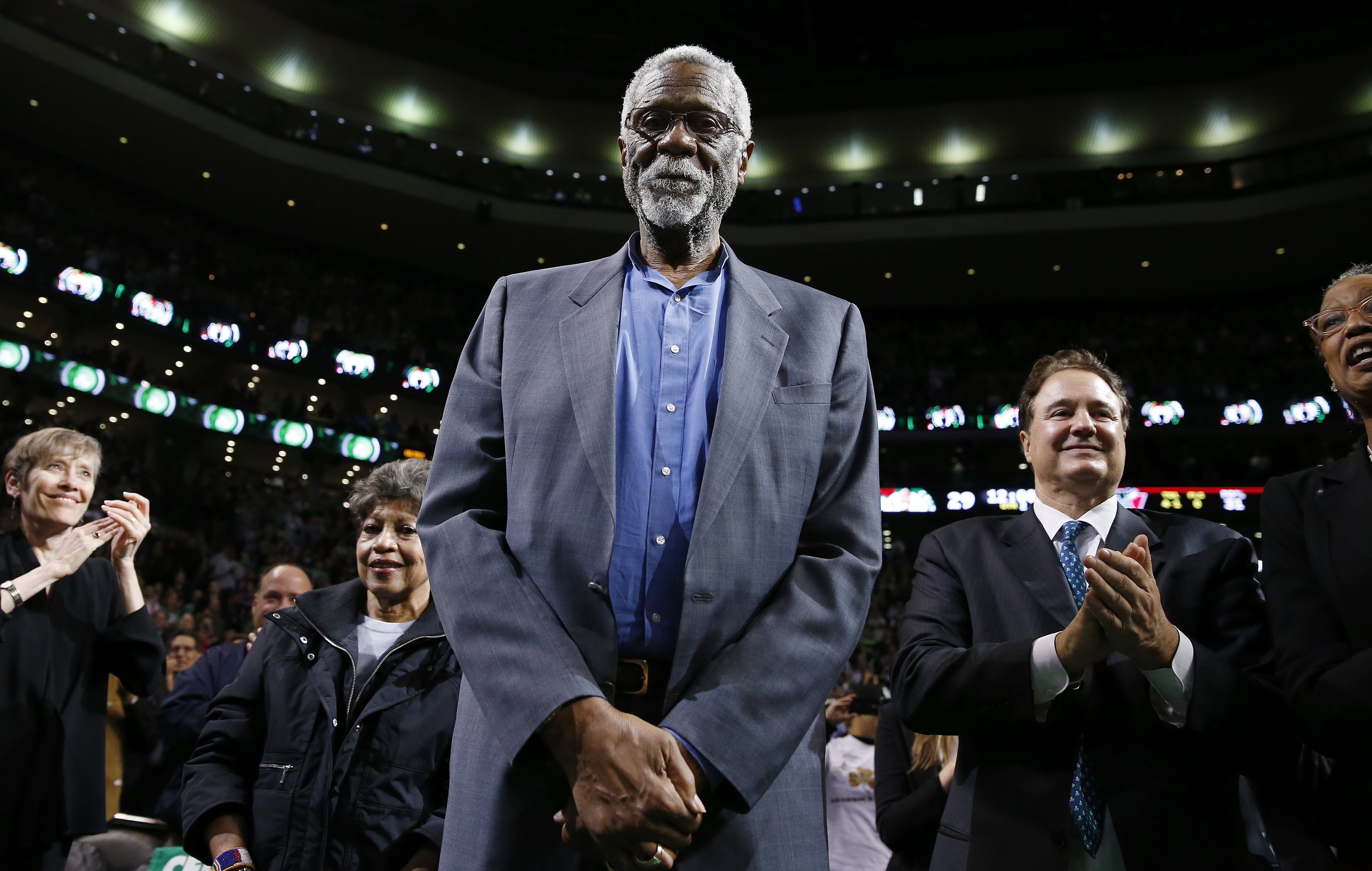 Bill Russell given Jackie Robinson treatment as NBA retires No 6