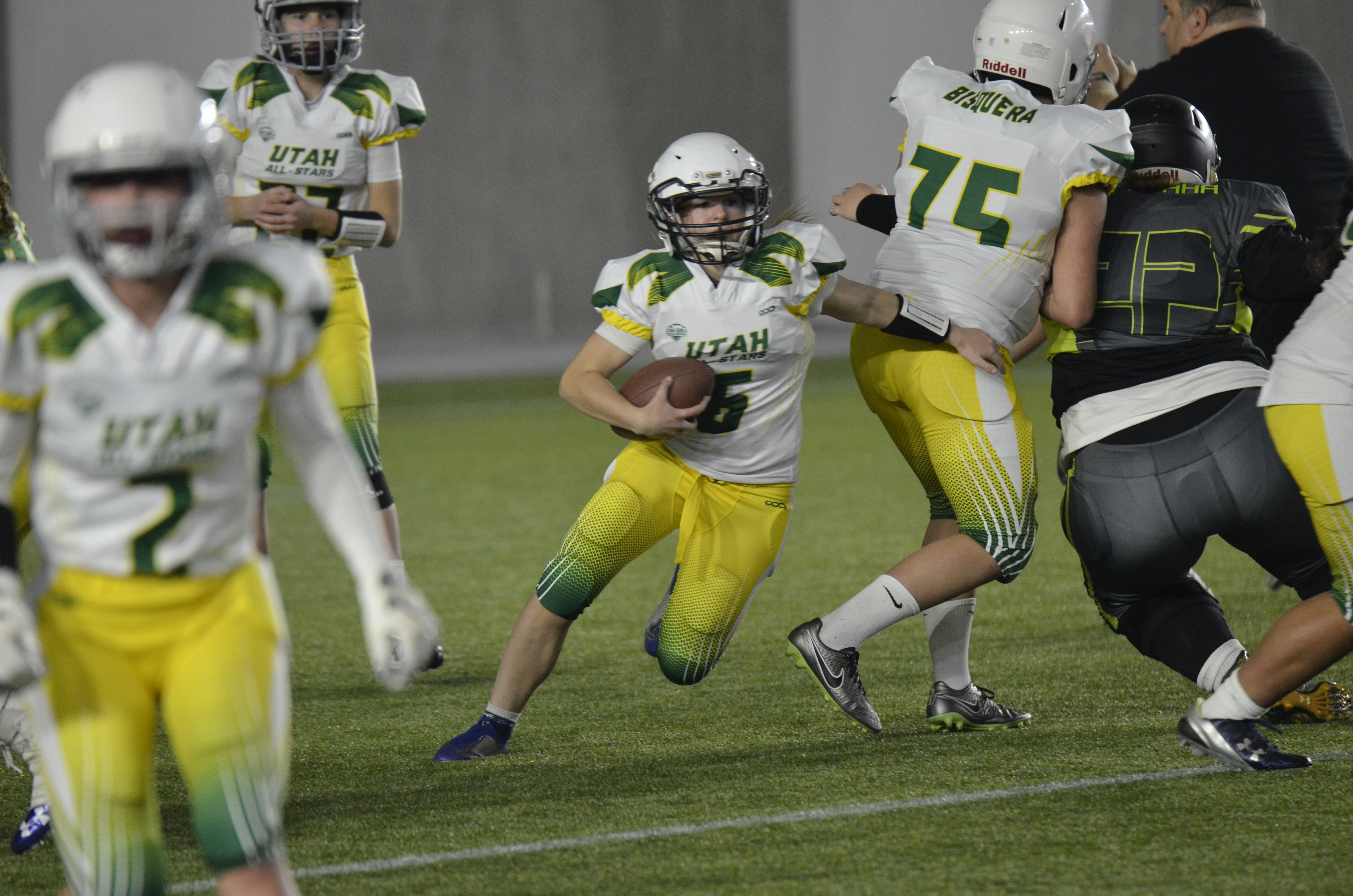 Women's Pro Football: Not a Powder Puff League