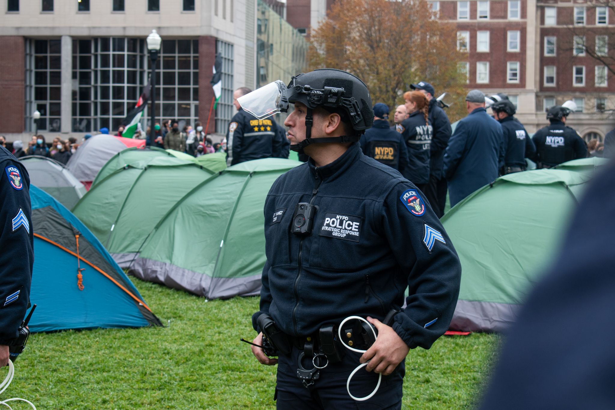 Adams, NYPD announce over 108 arrests during ‘Gaza Solidarity ...