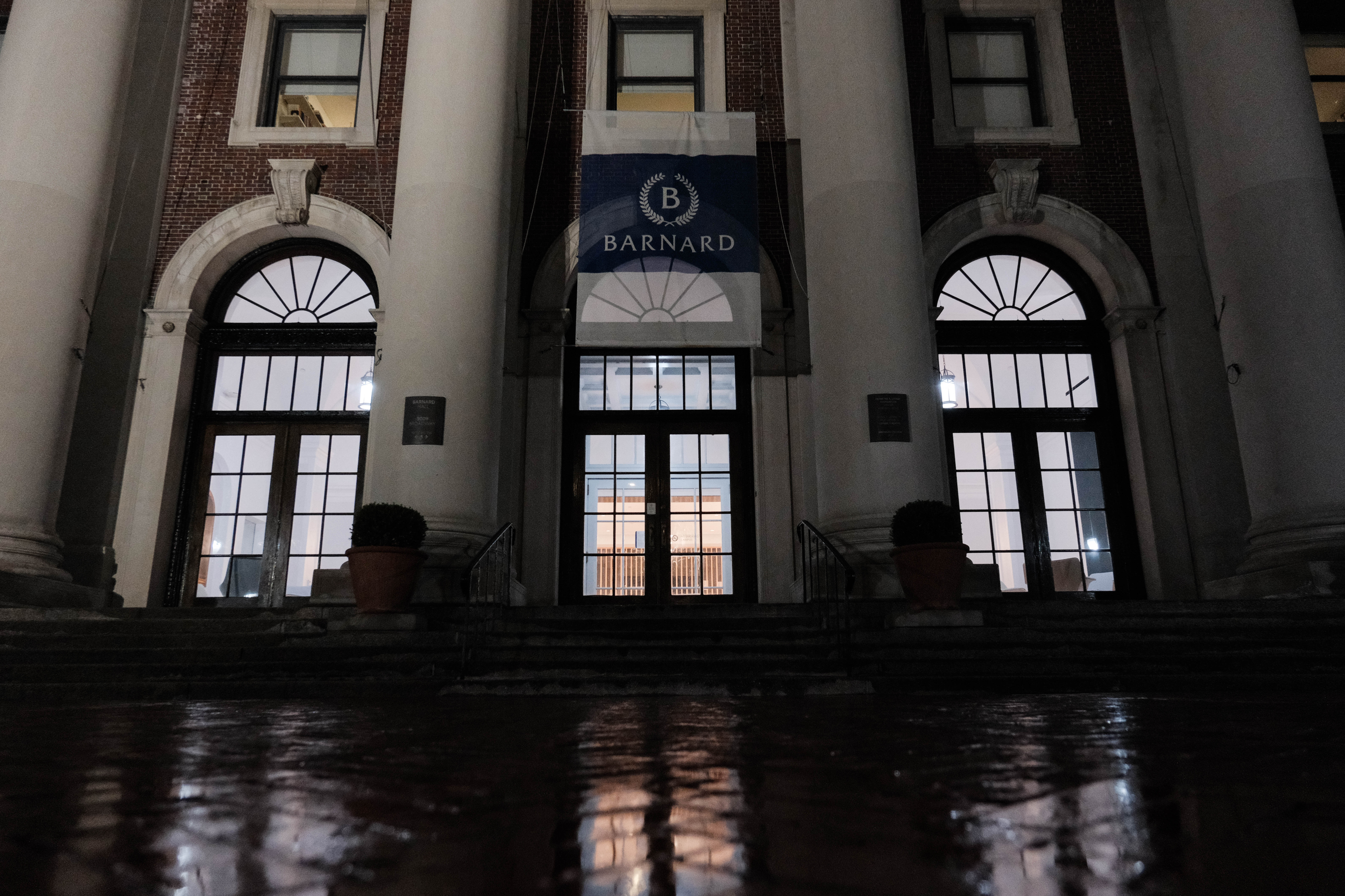 Barnard administrators told Epstein protesters that discipline was unlikely. They were put on probation—a decision later reversed.
