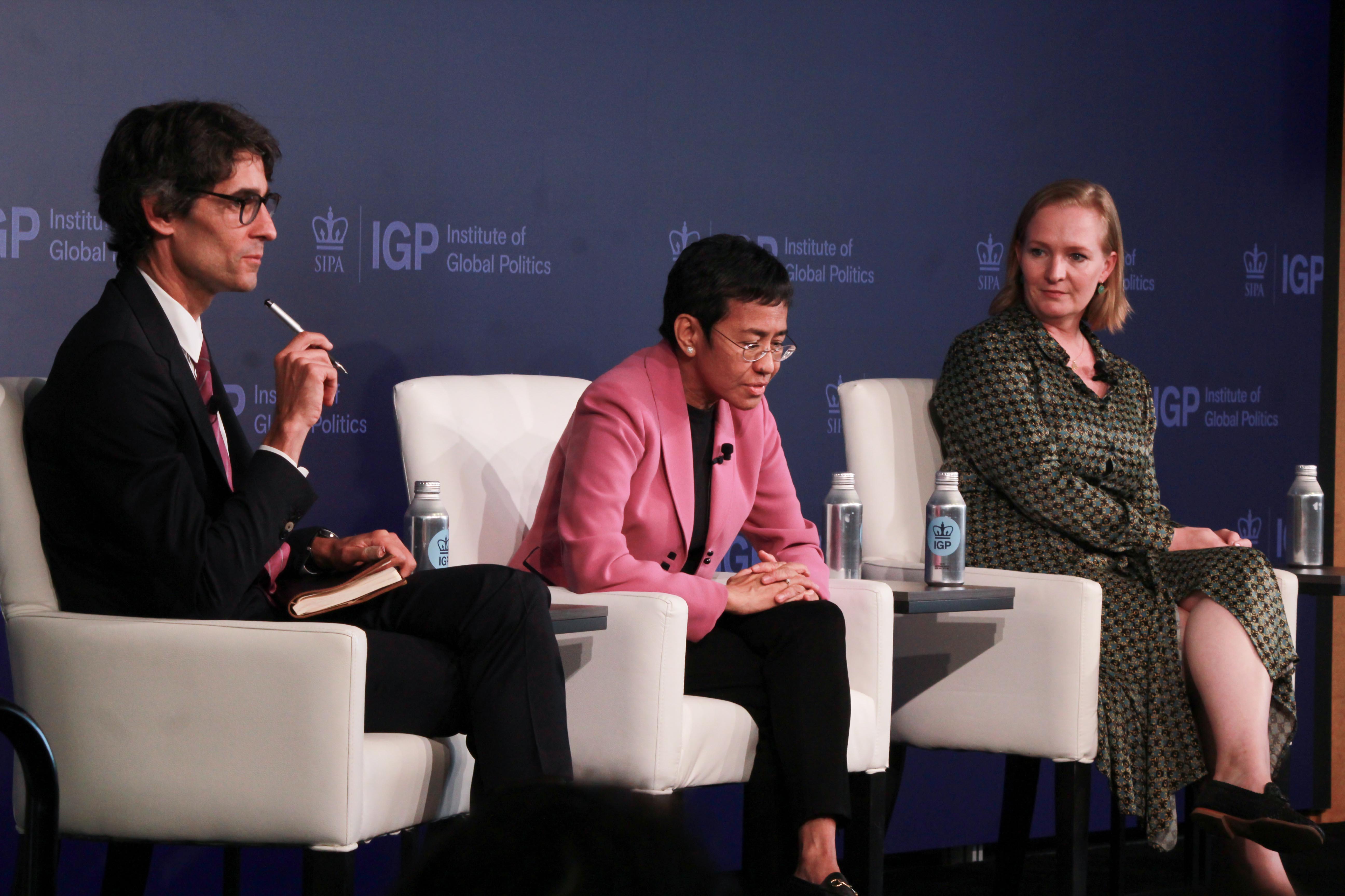 Clinton’s Institute of Global Politics brings together high-profile ...