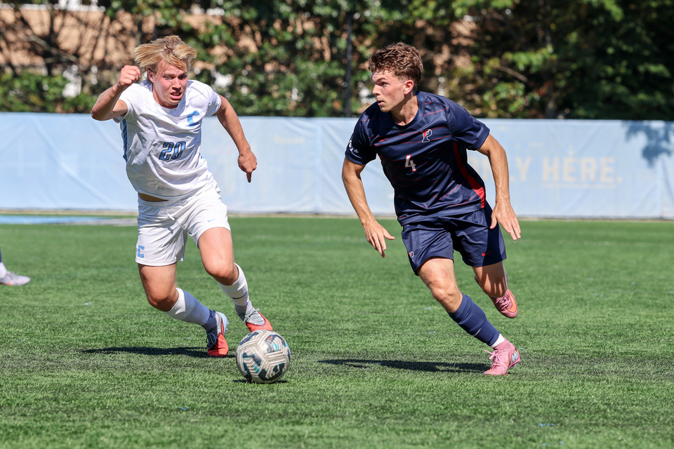 Men's soccer draws with Penn in conference opener