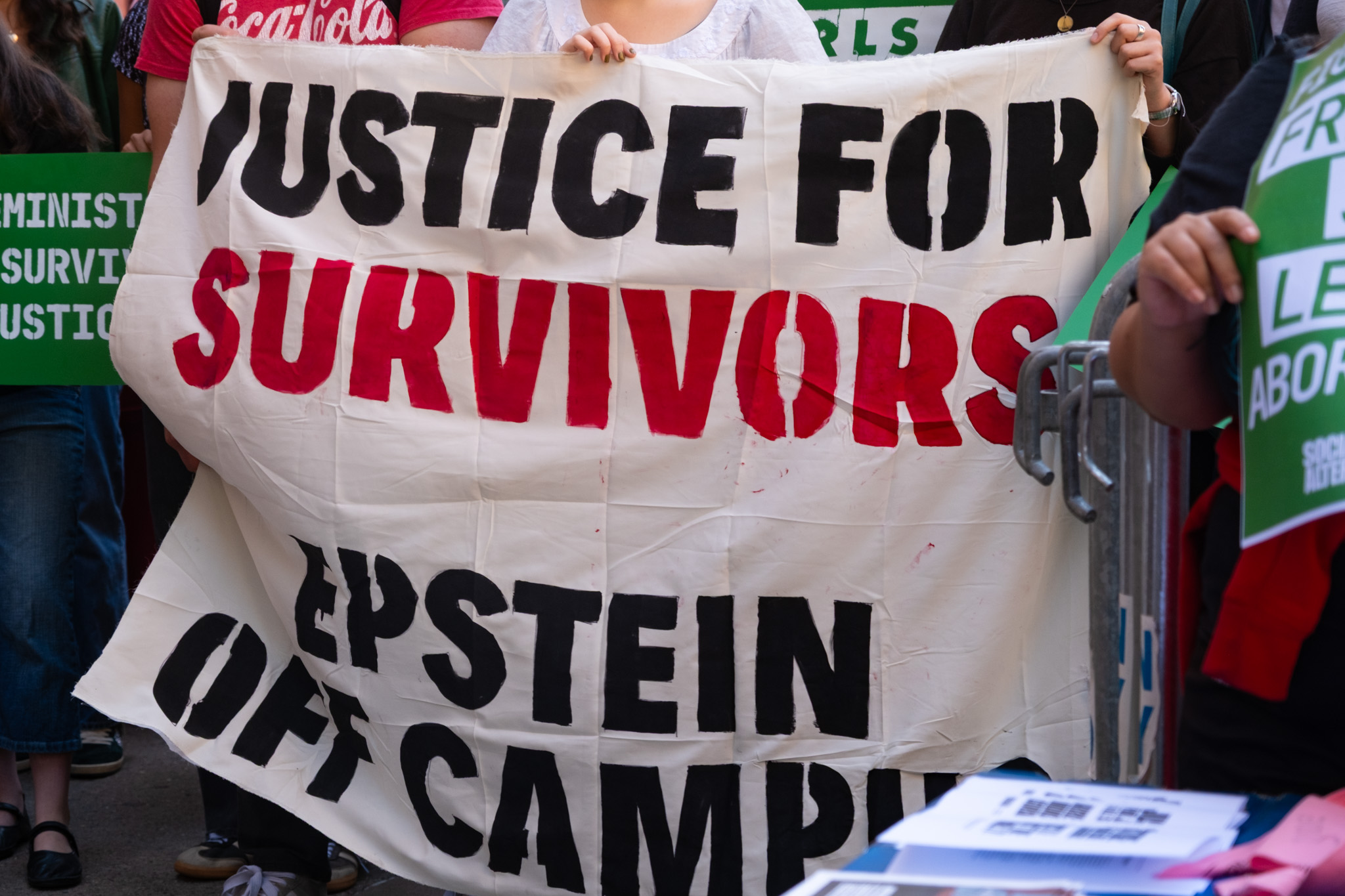 ‘Epstein Off Campus’ student-organized group protests sexual violence ...
