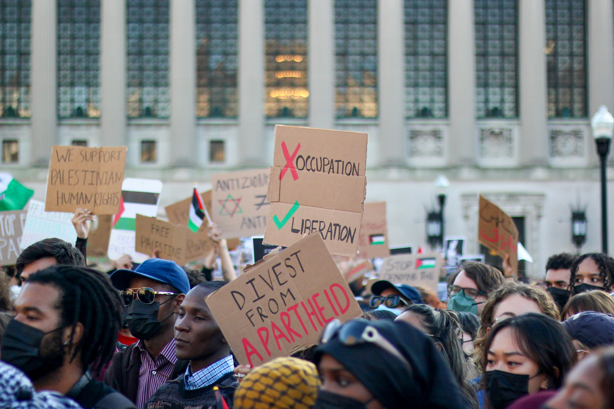 In Focus: Columbia affiliates protest following escalating violence in