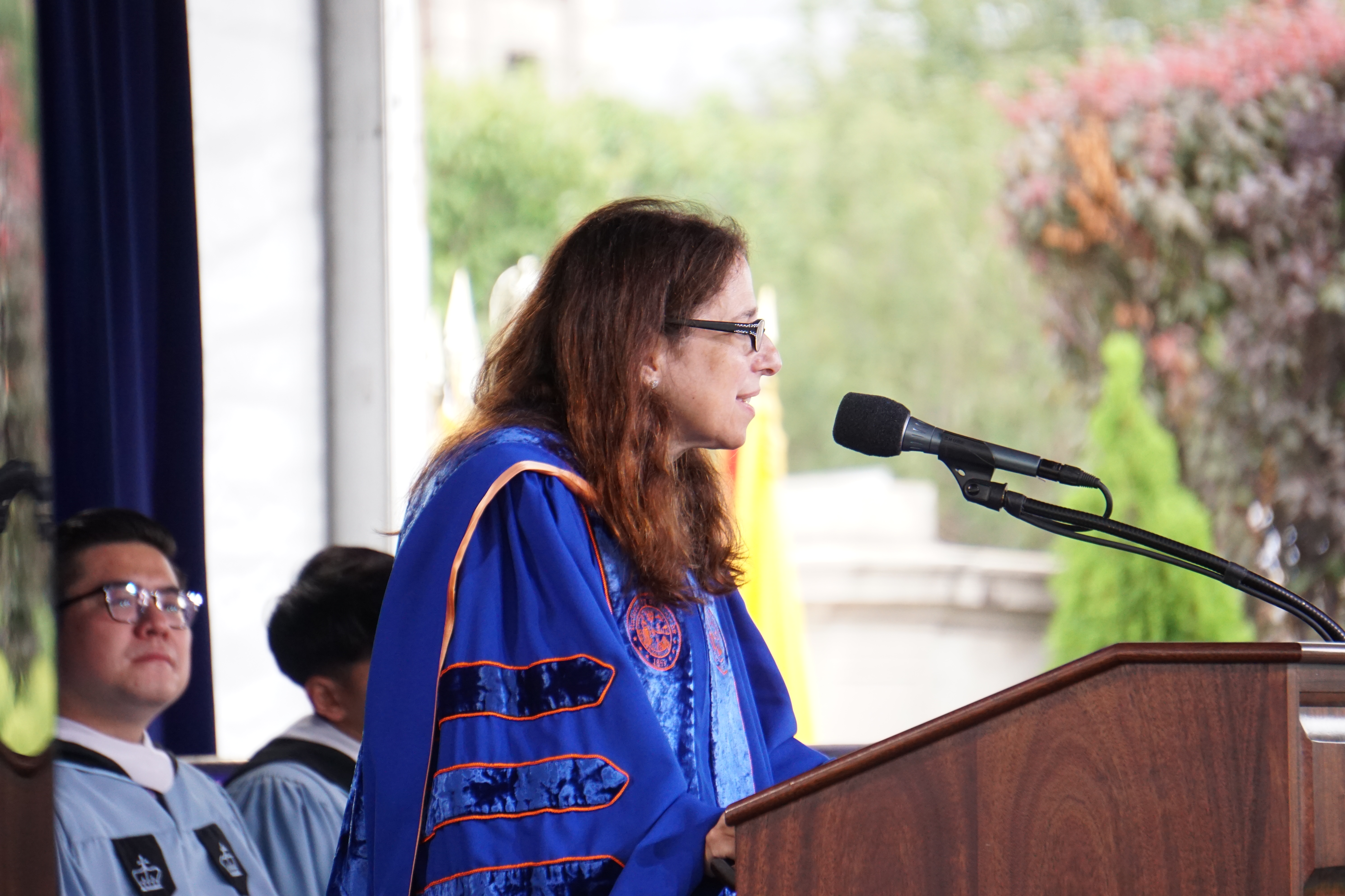 Mnookin, Rosen-Metsch welcome General Studies students on nontraditional paths at Convocation