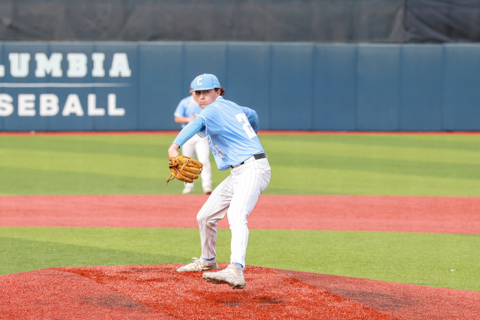Jake Opitz Baseball splits series against Brown after game 2 offensive explosion