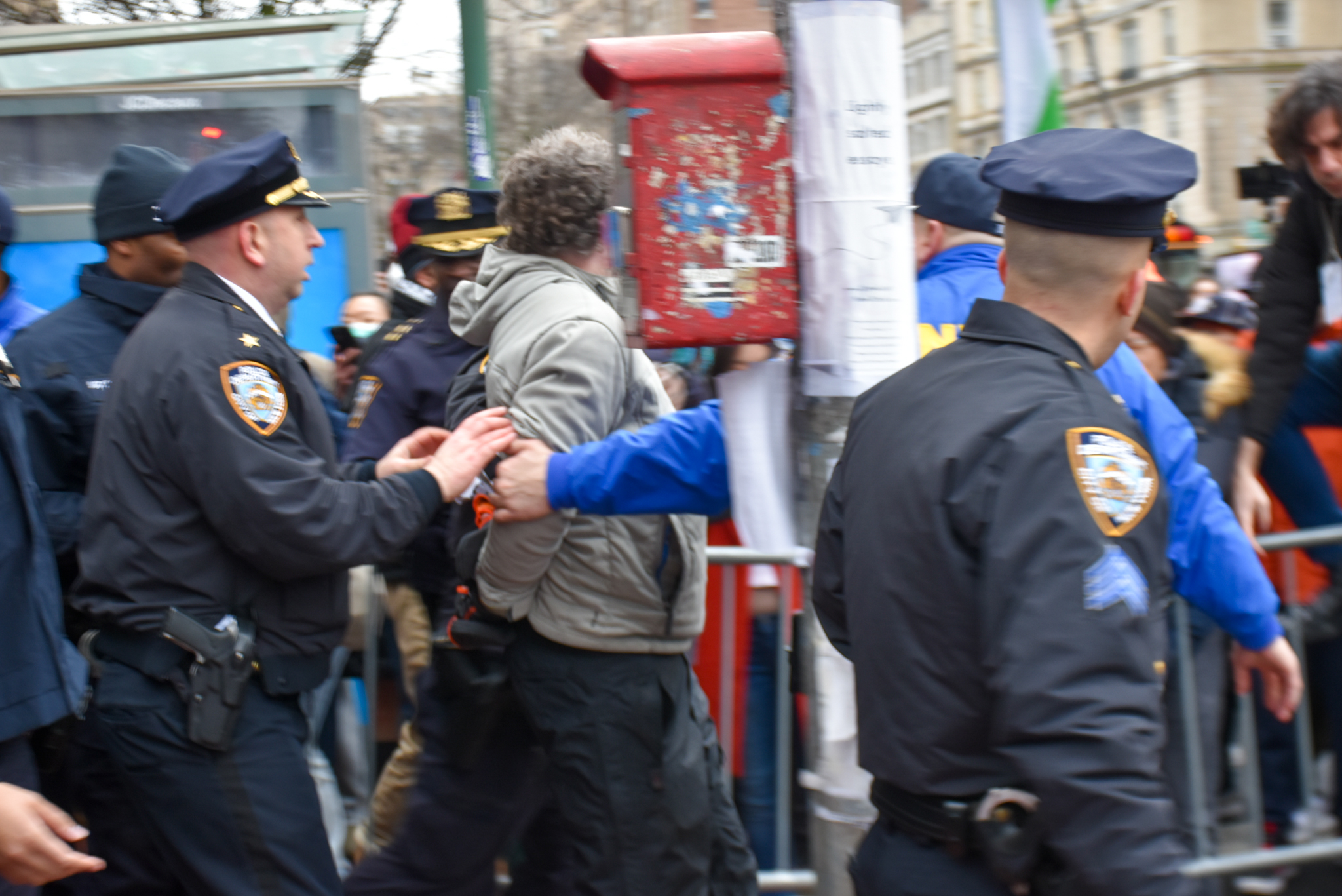 NYPD Arrests Three Protesters, Issues 12 With ‘disorderly Conduct ...