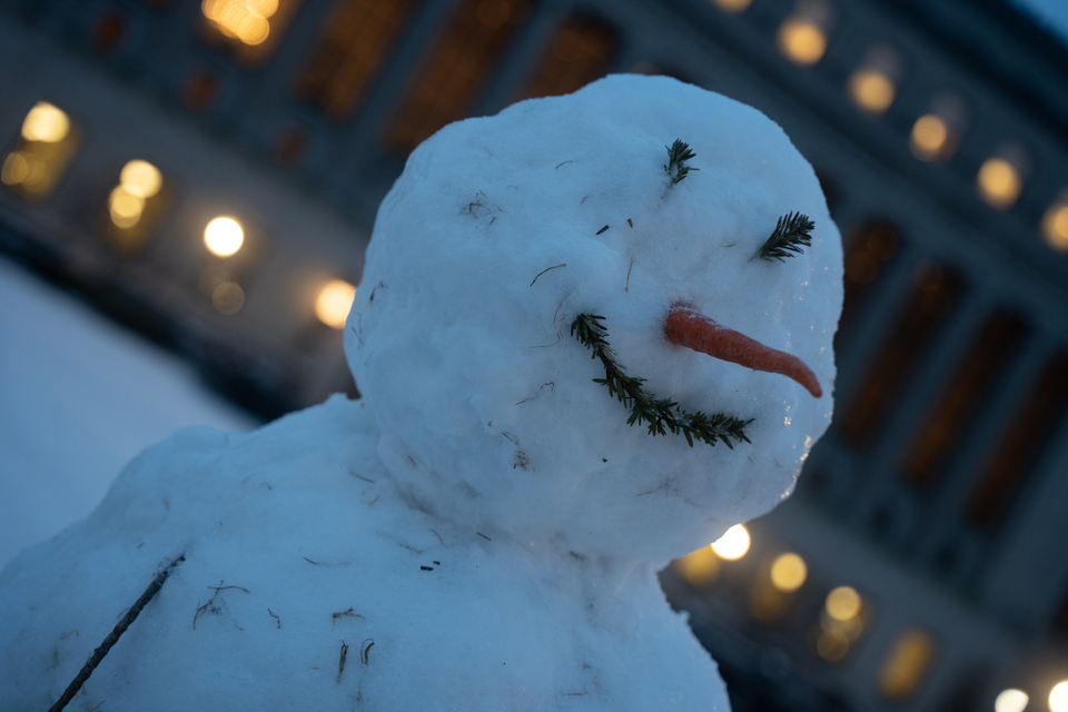 In Focus: Snow season hits Morningside Heights