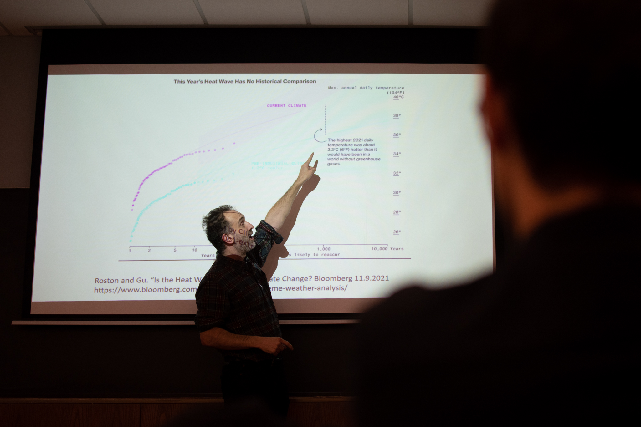 Eric Roston, CC ’93, hosts climate change talk alongside environmental ...