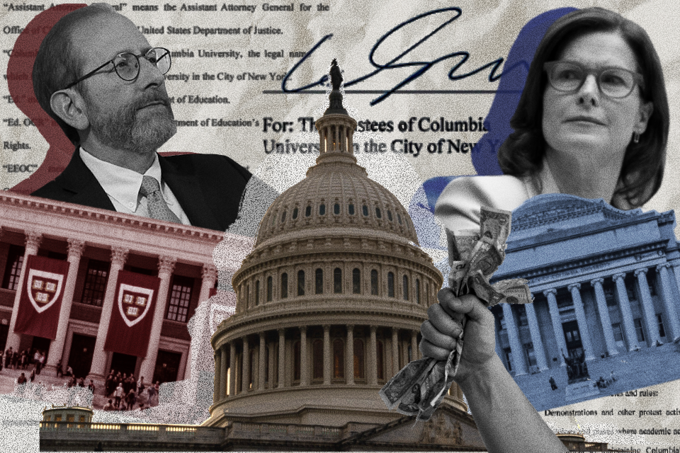 Trump Threatened Harvard’s and Columbia’s Funding. A Year Later, Only Harvard Is Still Fighting.