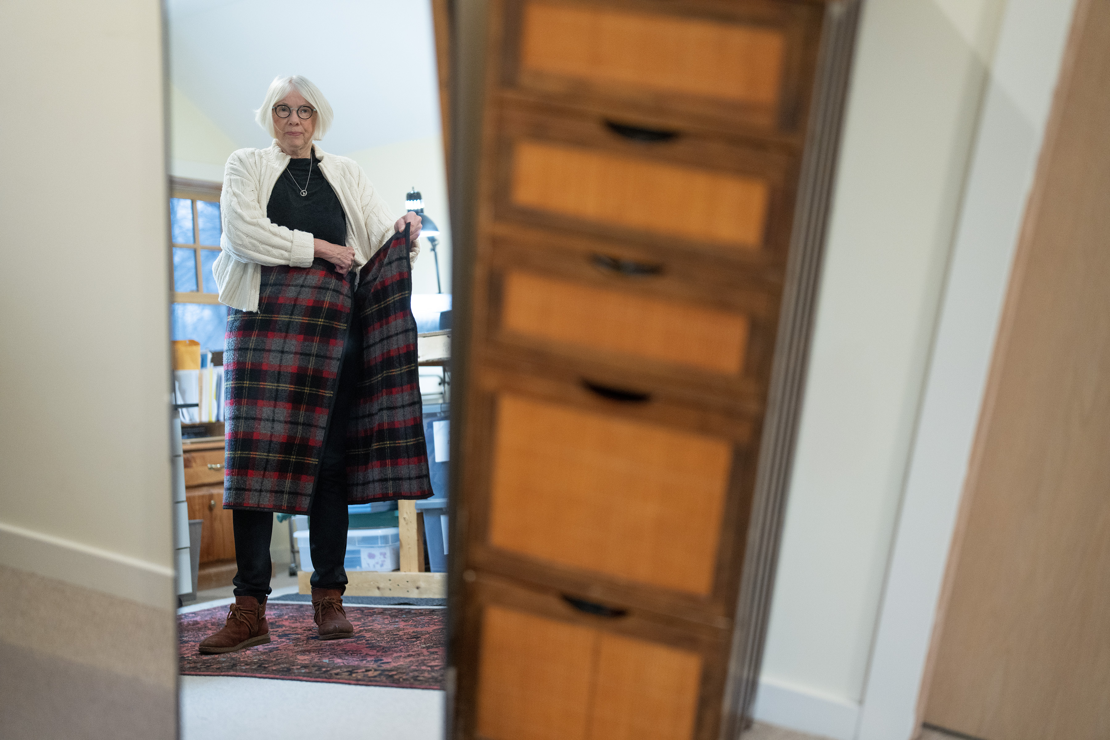 The NorSari blanket wrap skirt was created in Minnesota to keep