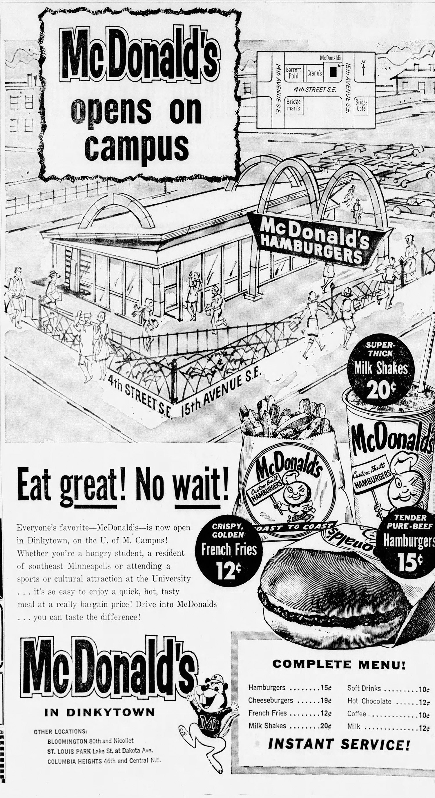 The Dinkytown McDonald's has closed: Remembering the U of M's