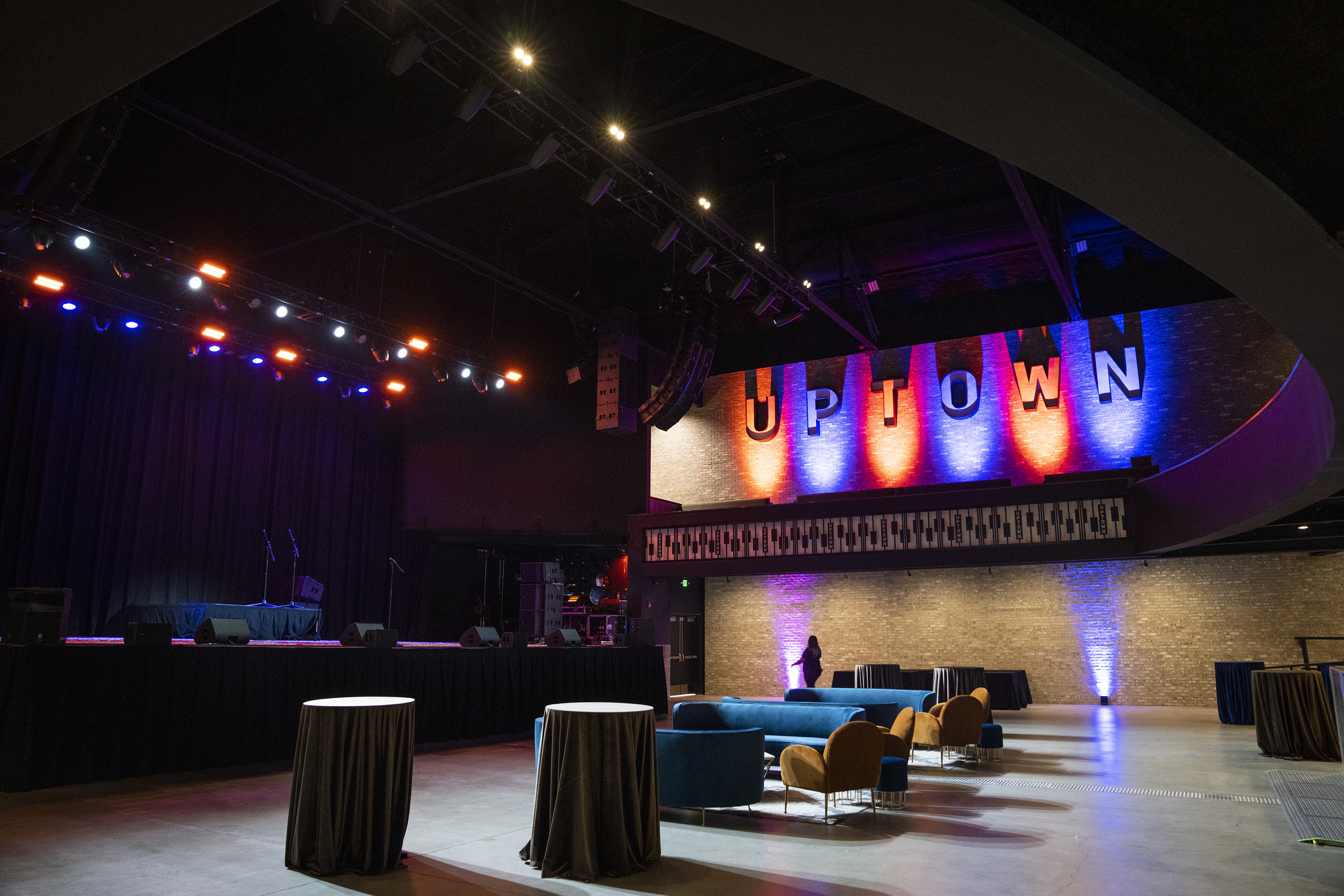 Uptown Theater concert scene in 2025