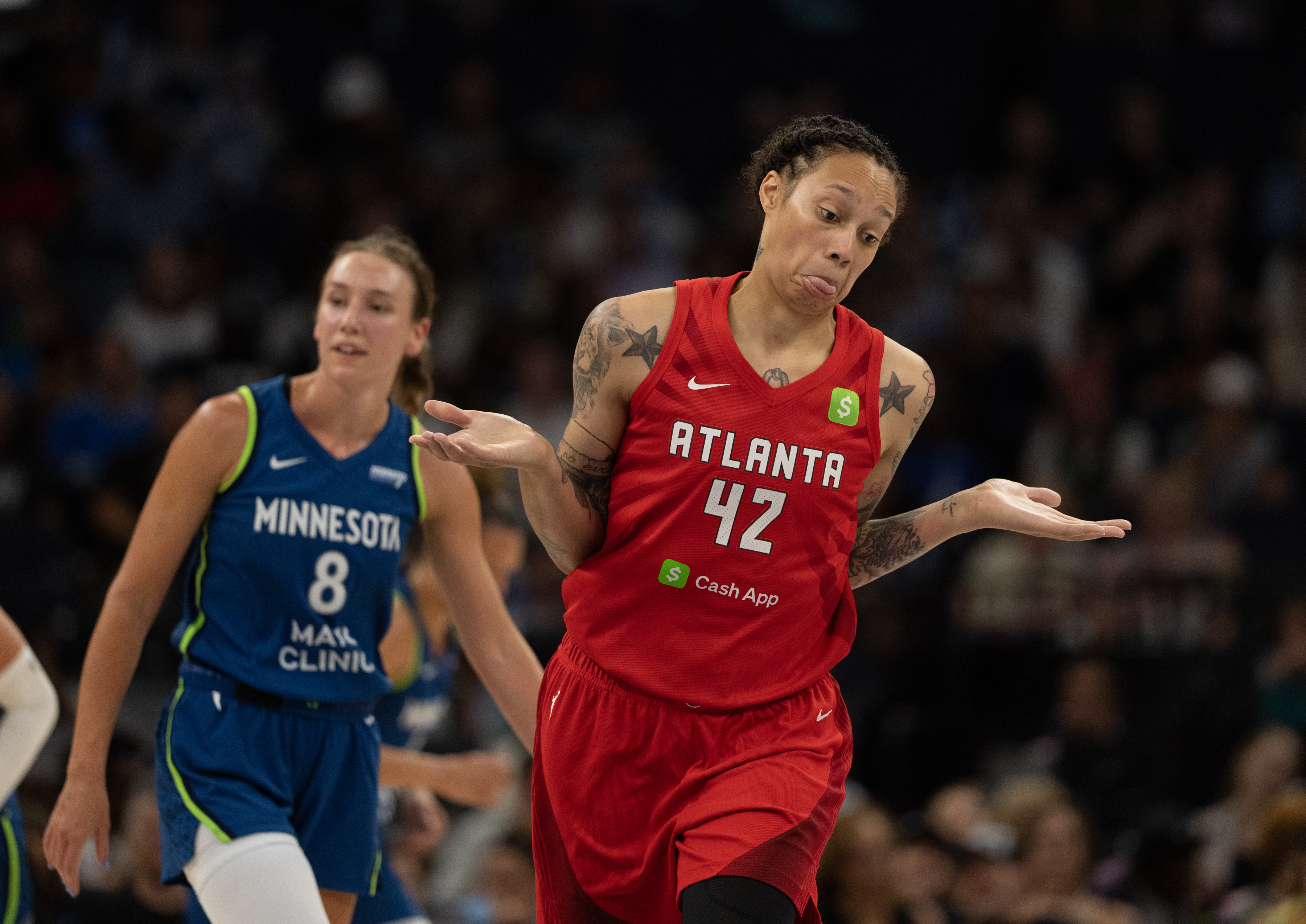 Brittney Griner, Atlanta Dream hand Minnesota Lynx first home loss of regular season