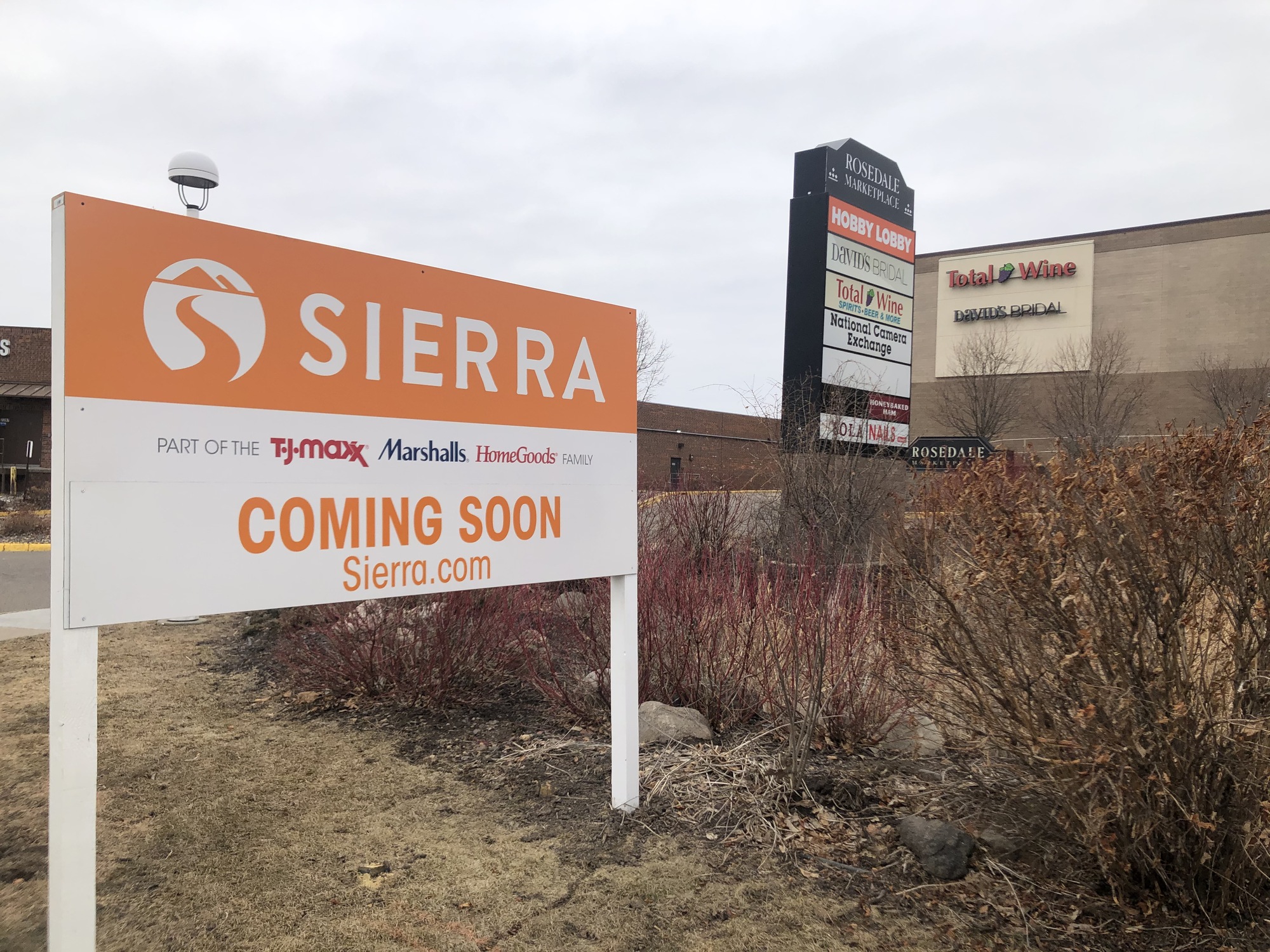 T.J. Maxx company will add Sierra stores in Roseville, Eden Prairie