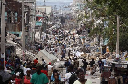 Churches, other groups ring bells to mark Haiti earthquake anniversary