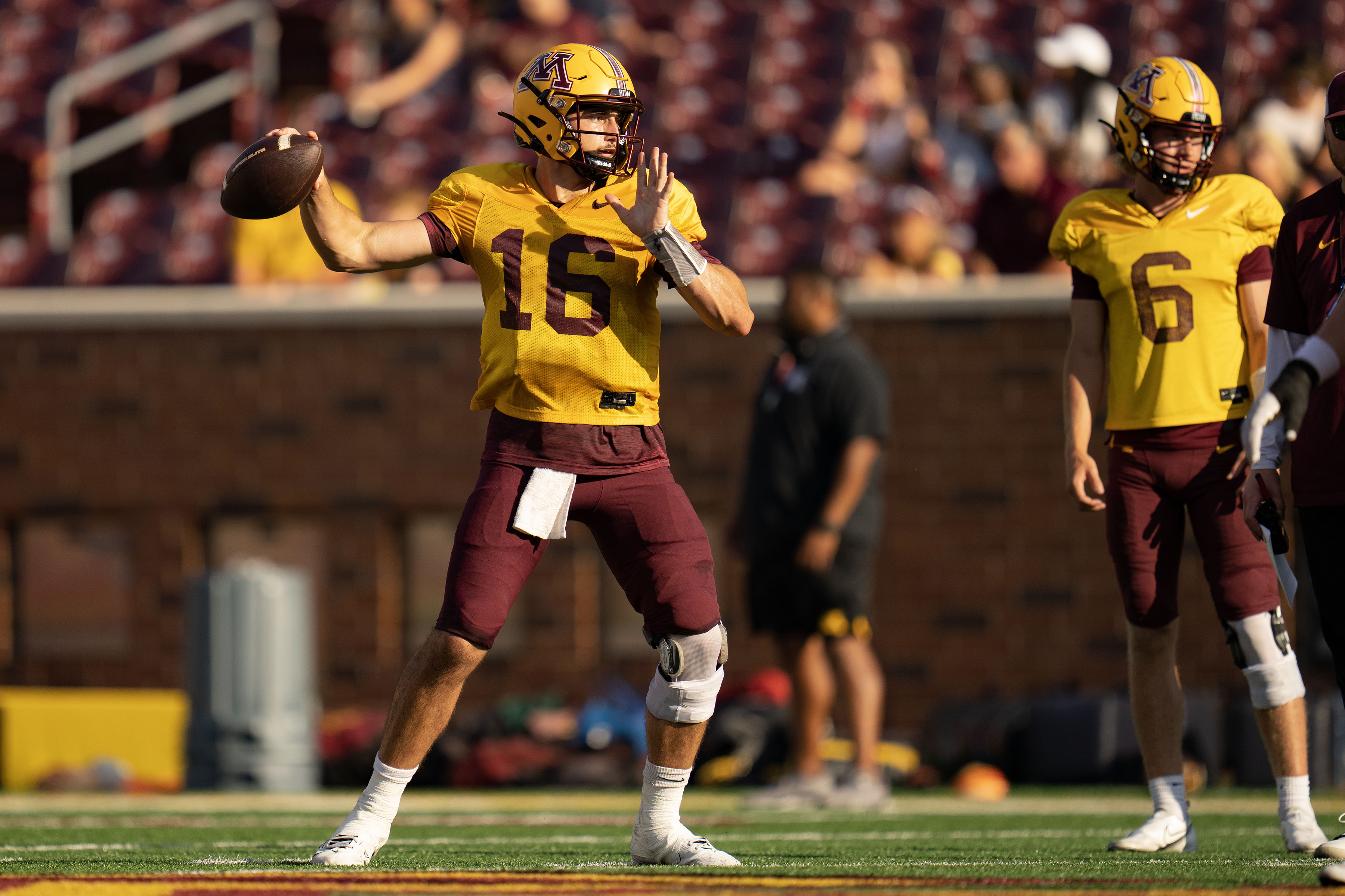 Gophers QB Max Brosmer plays online chess 10-15 times daily to help keep his mind sharp