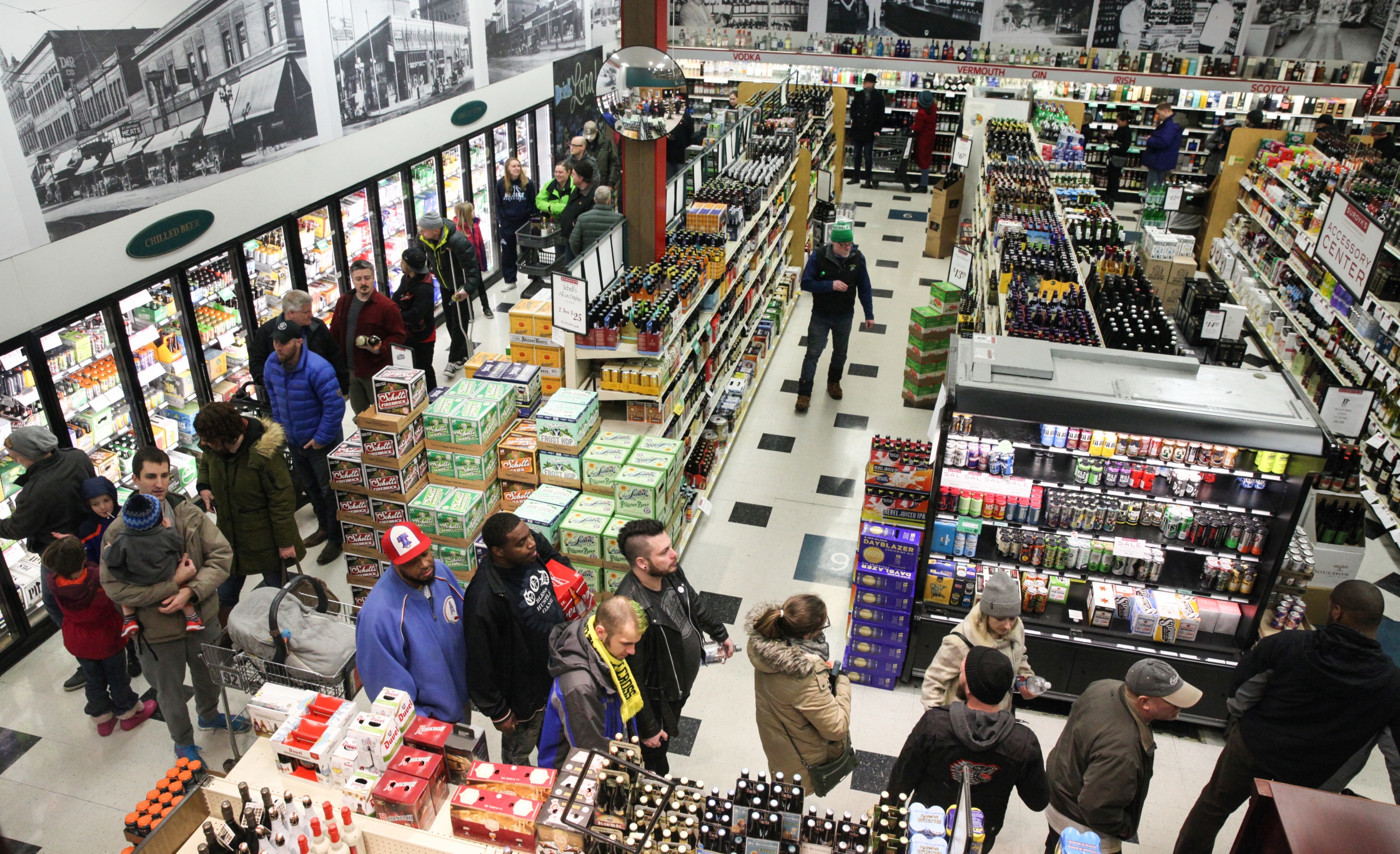 A defiant Jim Surdyk opens for Sunday liquor sales four months early