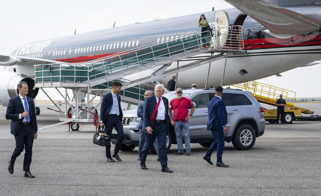 Donald Trump makes headlines at Montana rally after plane diverted but landed safely