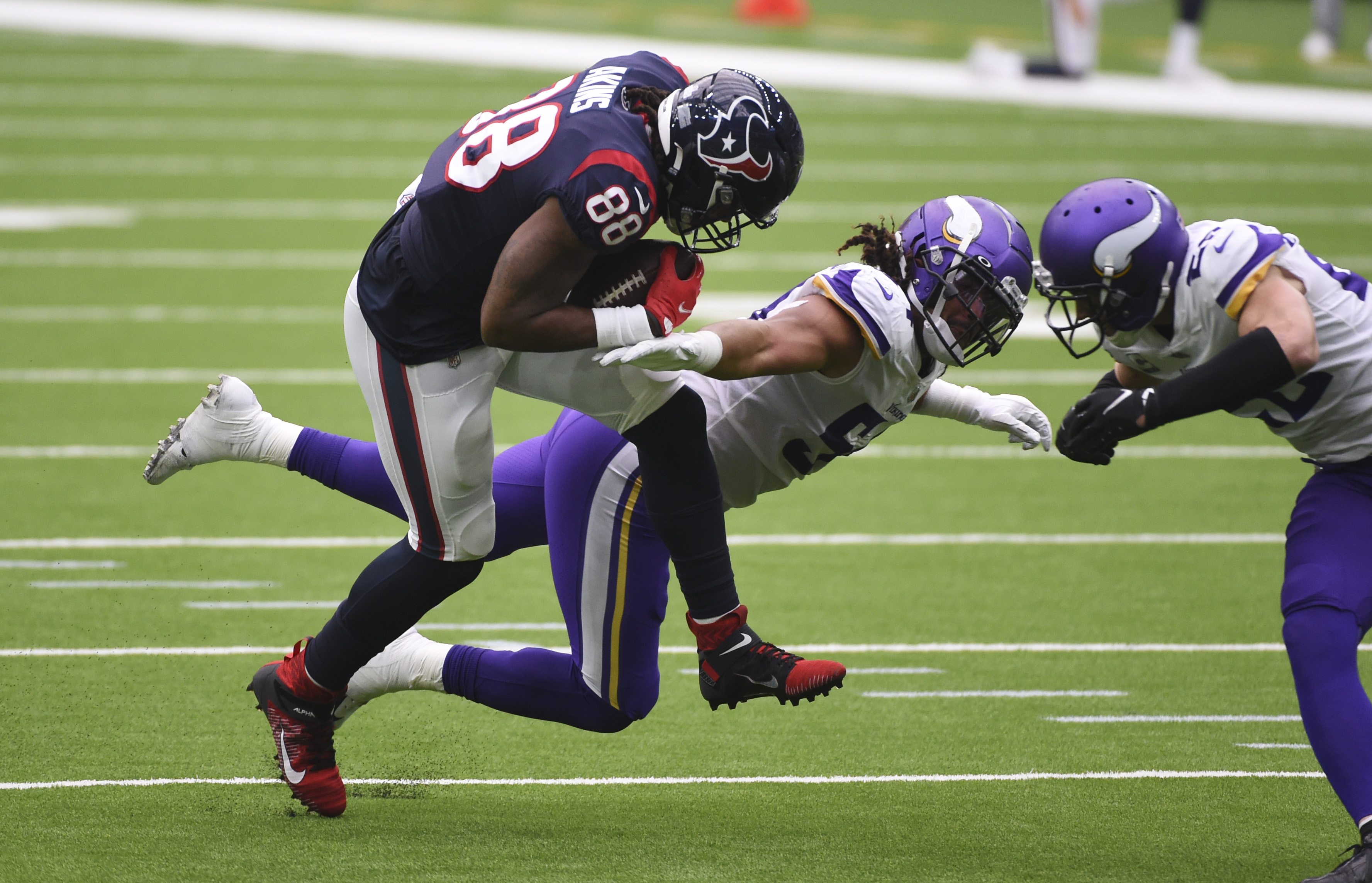 harrison smith helmet to helmet Safety Harrison Smith ejected from Vikings game vs. Texans for leading with  helmet