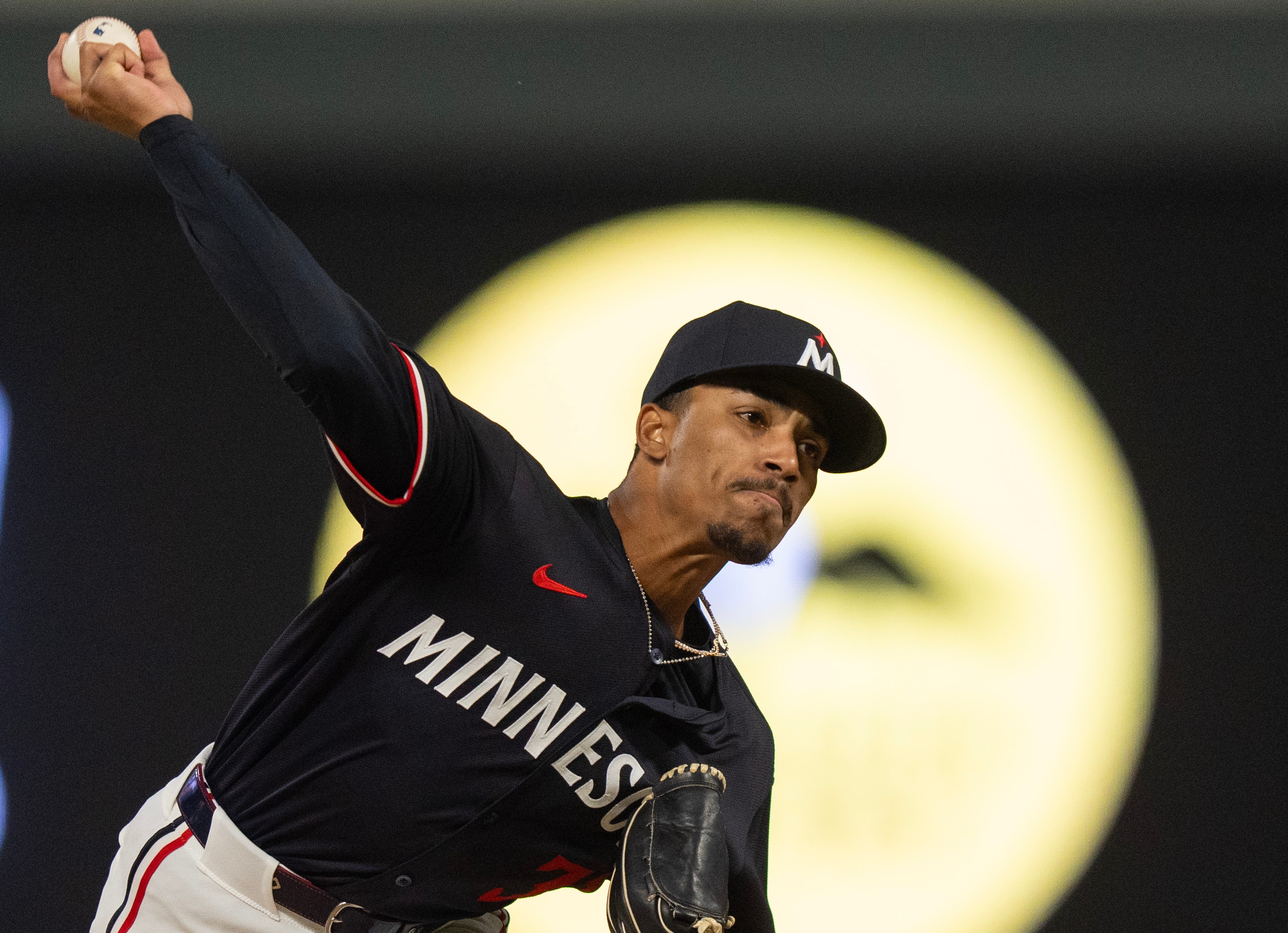 Twins right-hander Ronny Henriquez enjoys every moment he can get in the Major League