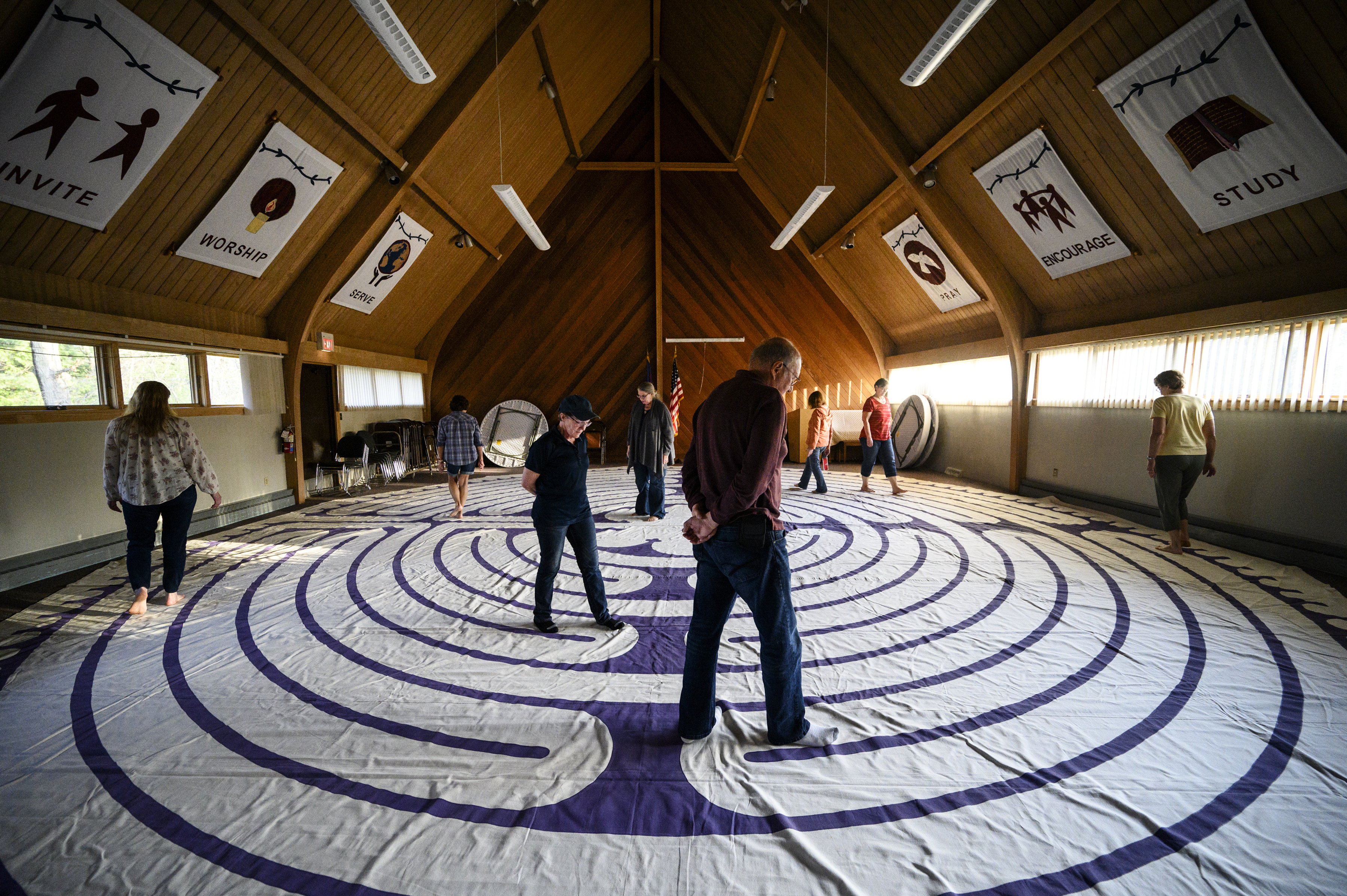 The Twin Cities, a hot spot for labyrinths, ships portable paths