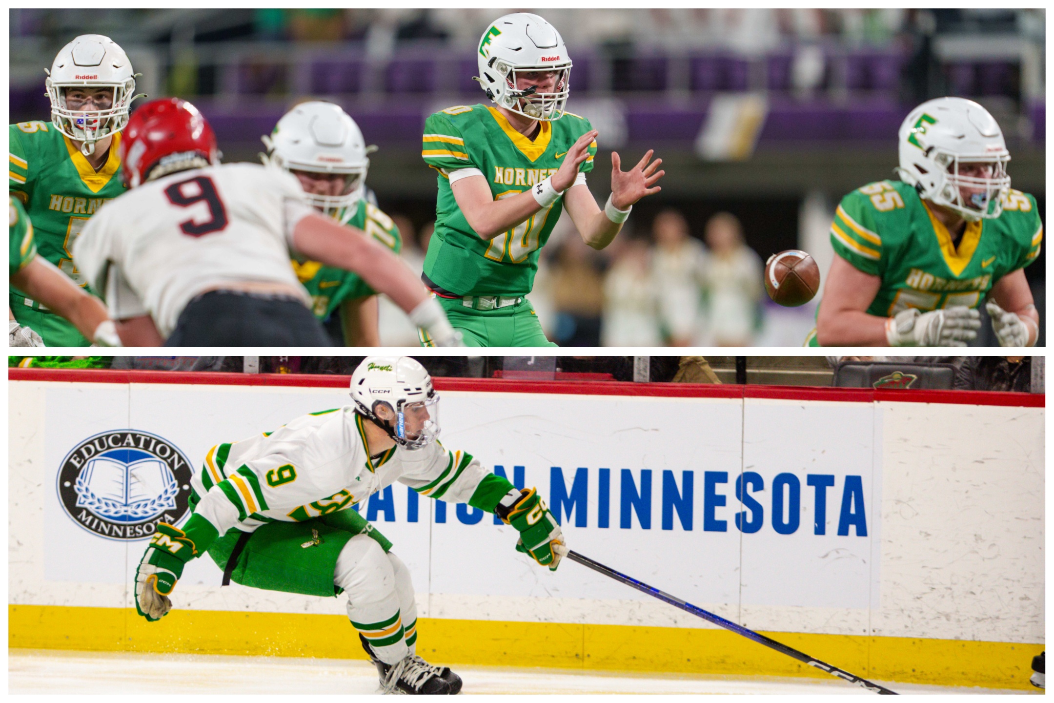 Mason West, Edina football and hockey star, recruiting update