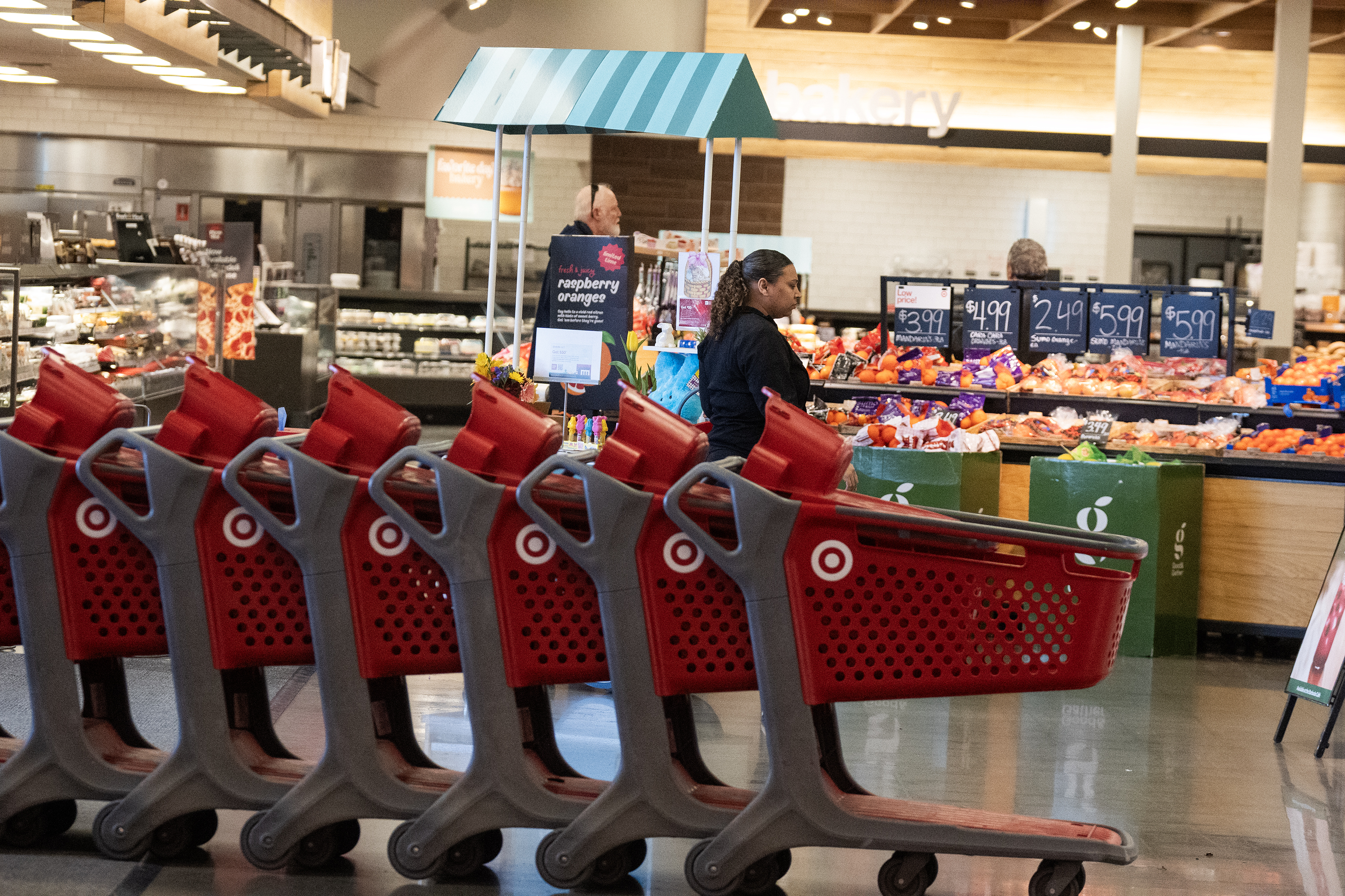 Target is trying to find its lane in the crowded grocery market