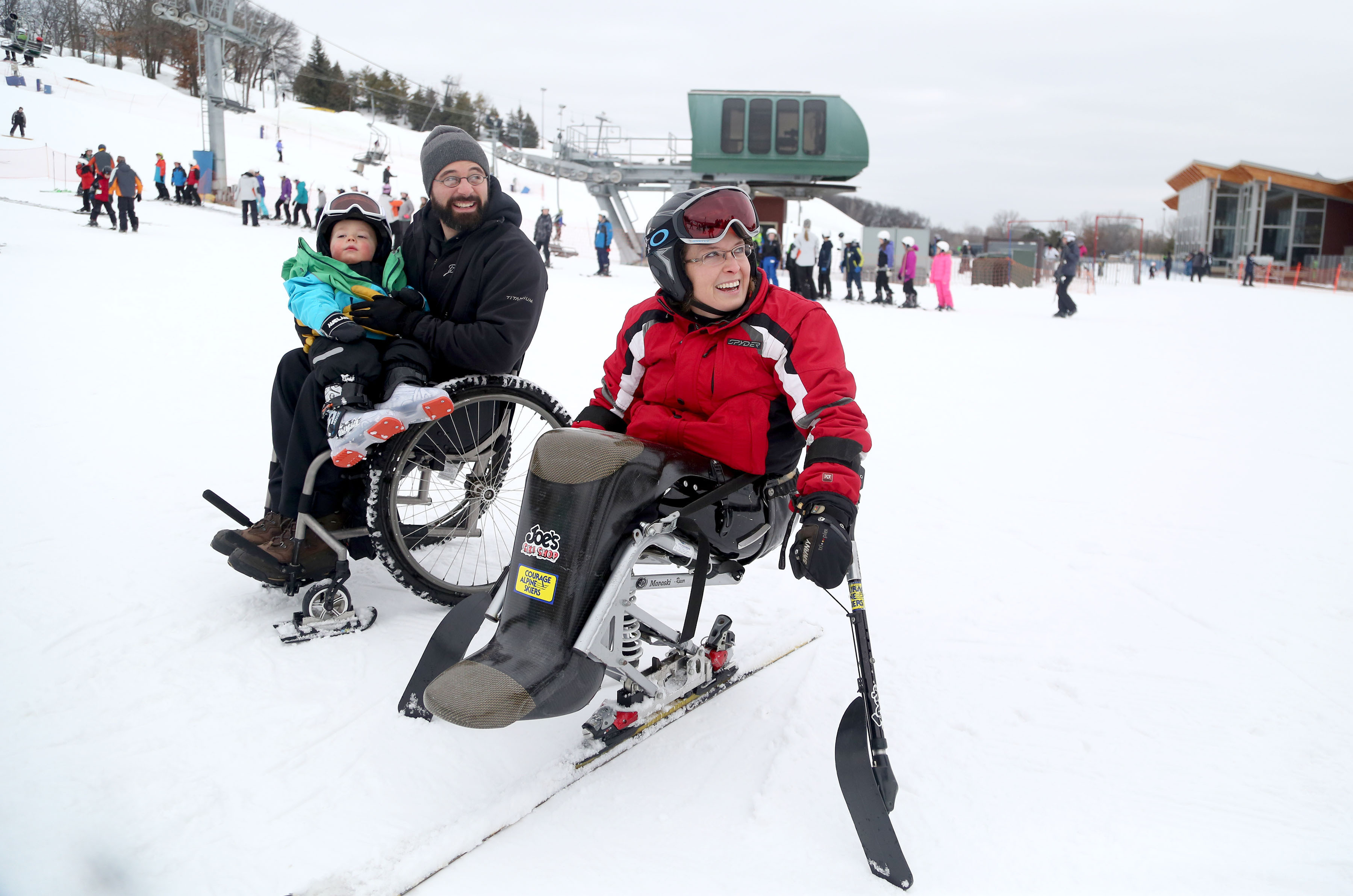 Three Rivers Parks adaptive sports family leads by example