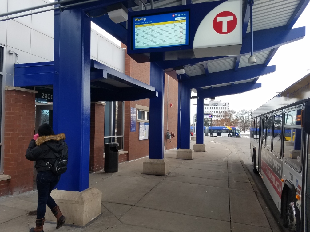 Brooklyn Center Transit Center upgrades nearly complete