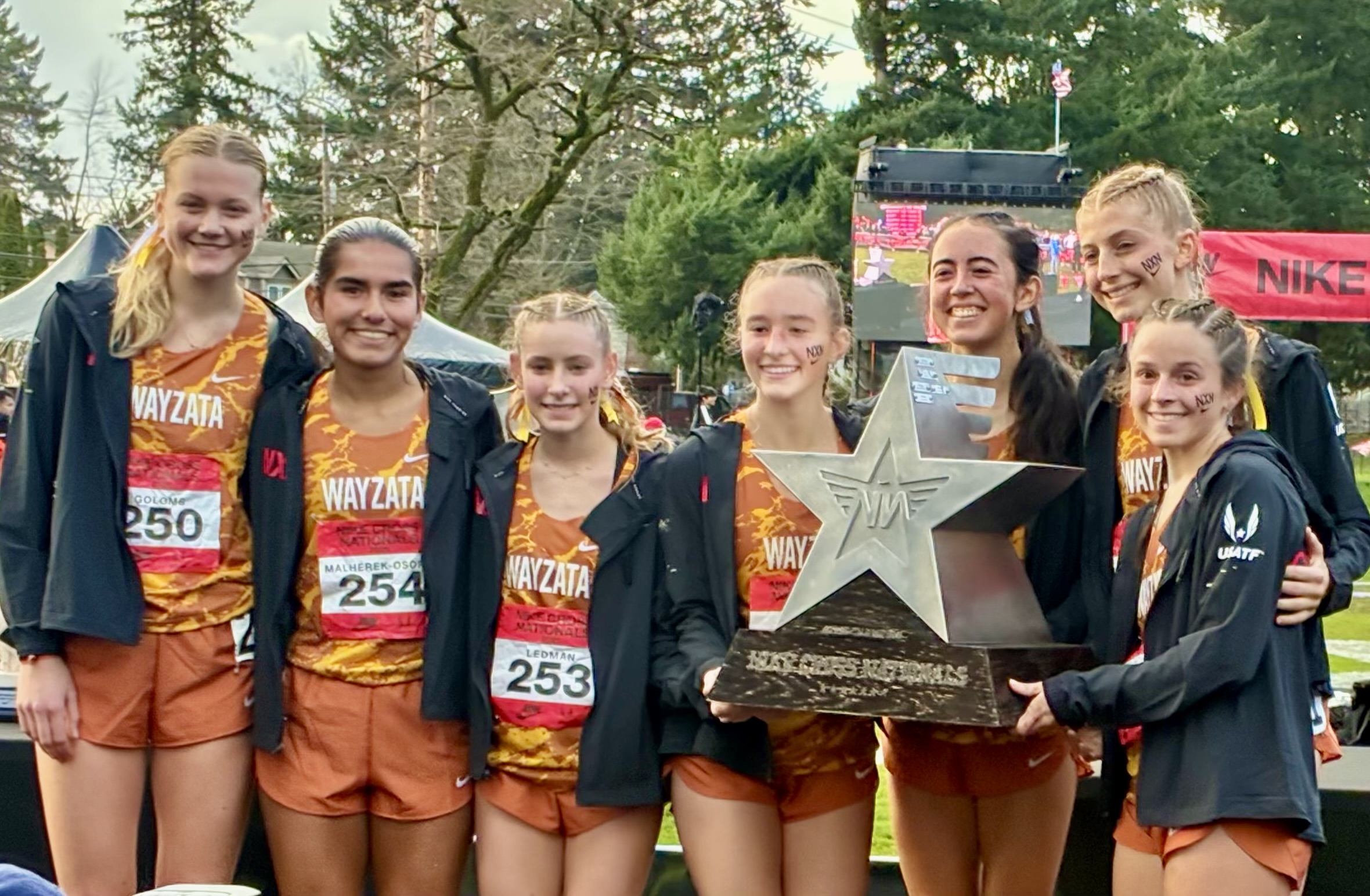 Wayzata's girls cross-country team wins Nike Cross Nationals team