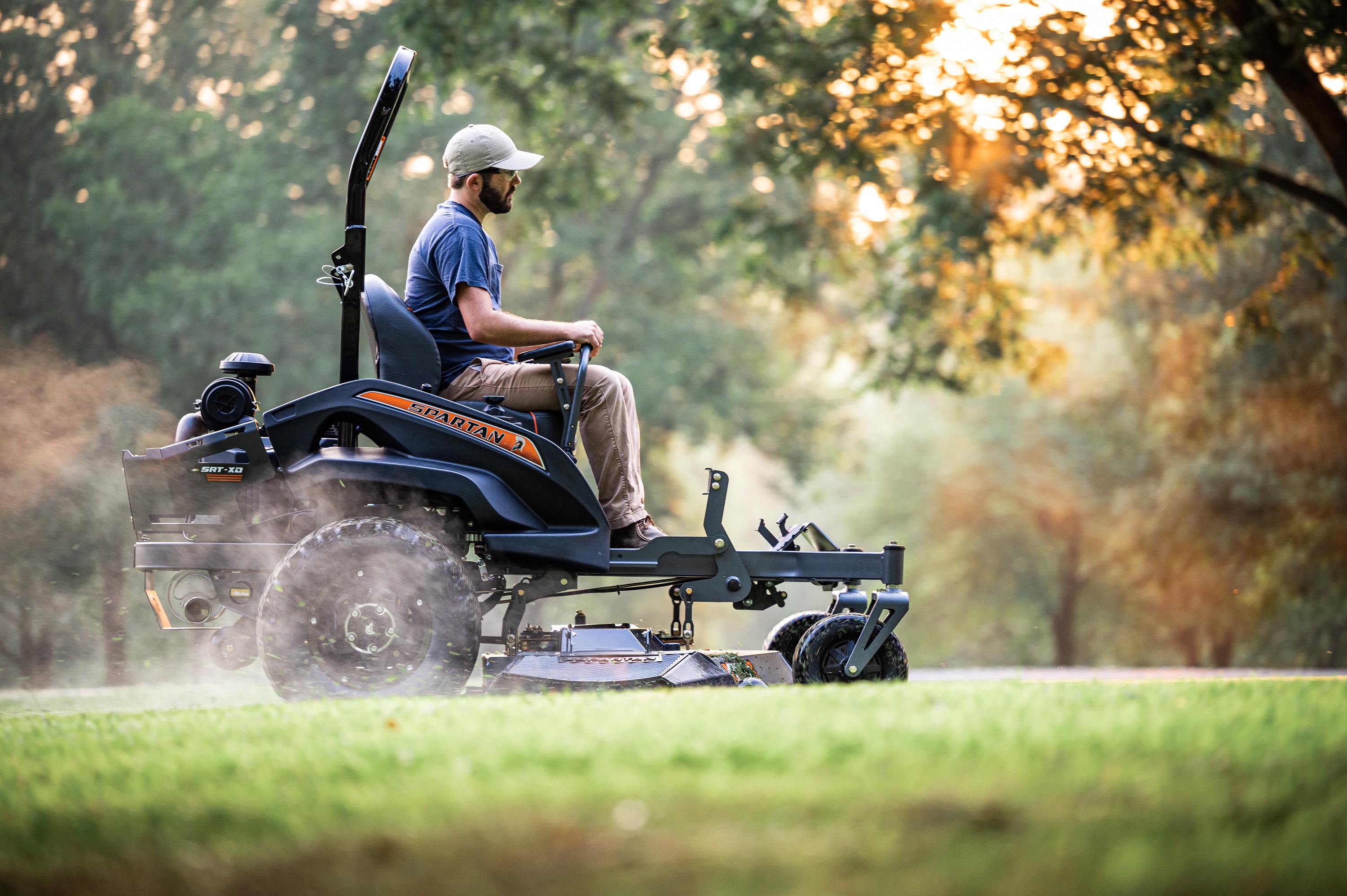 Spartan mower with tracks sale