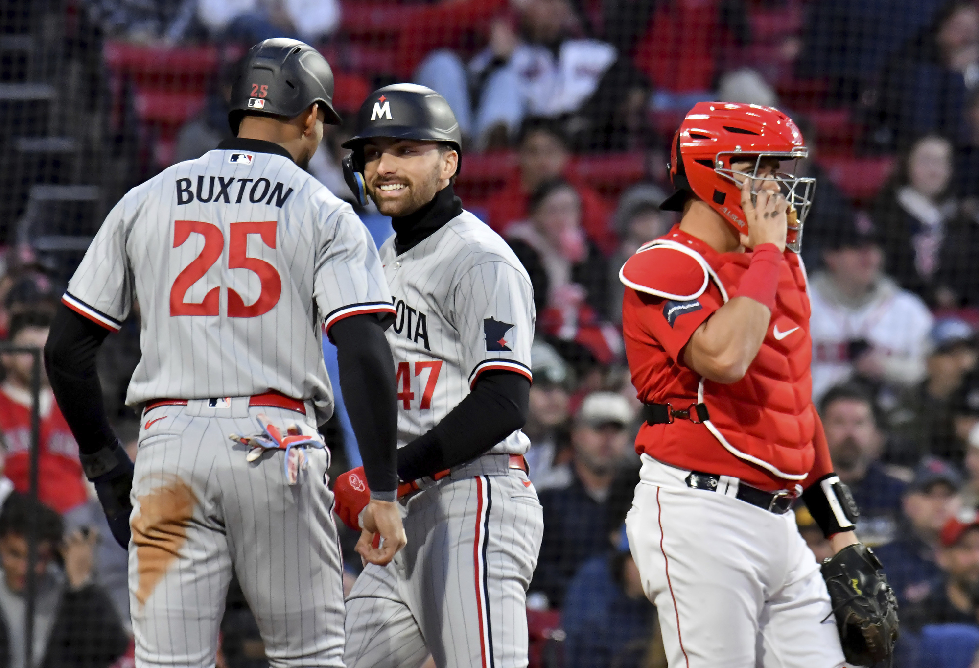 Twins place Byron Buxton on injured list and recall Edouard Julien from St. Paul