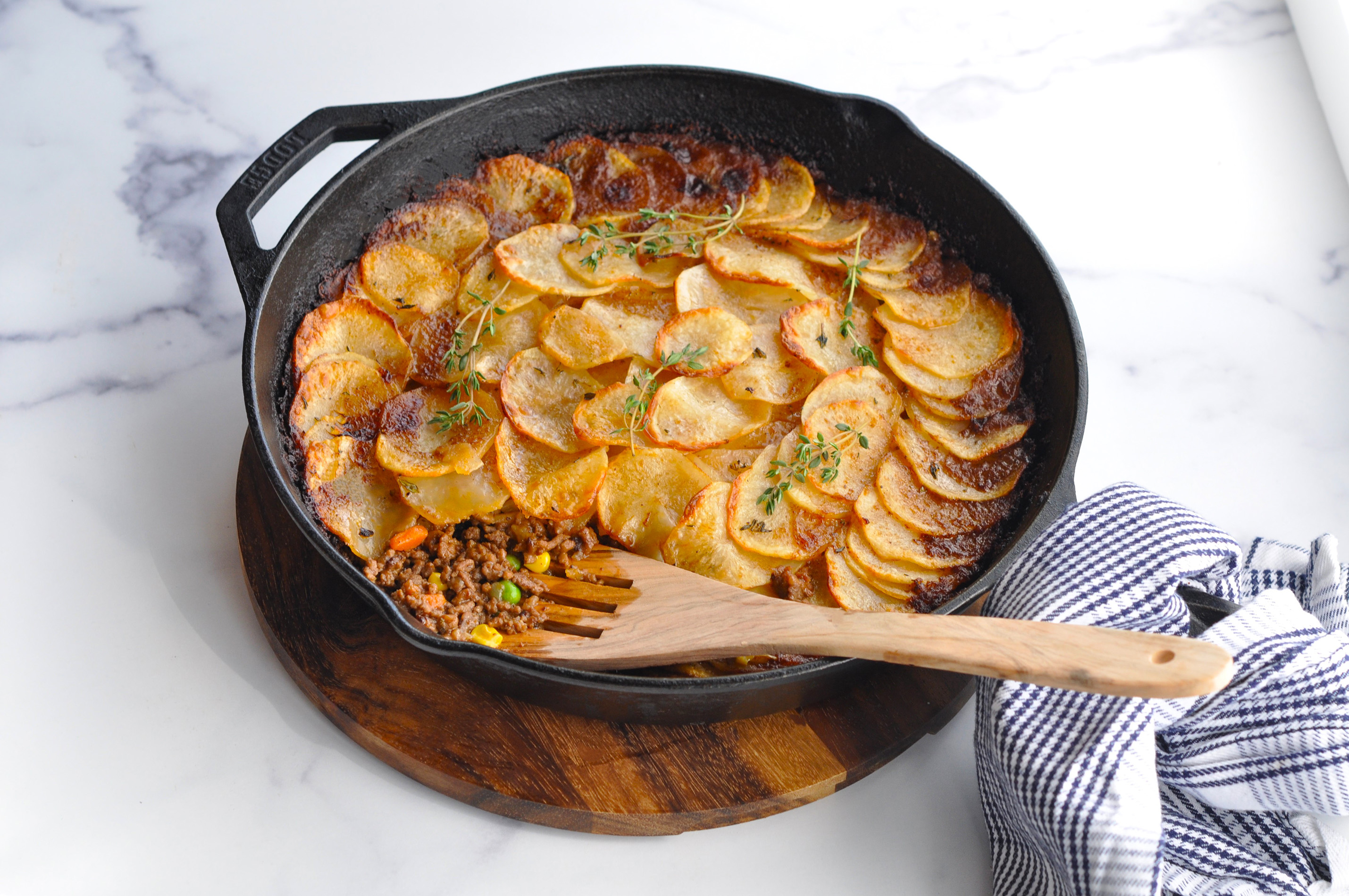 Cottage pie takes the chill out of spring nights