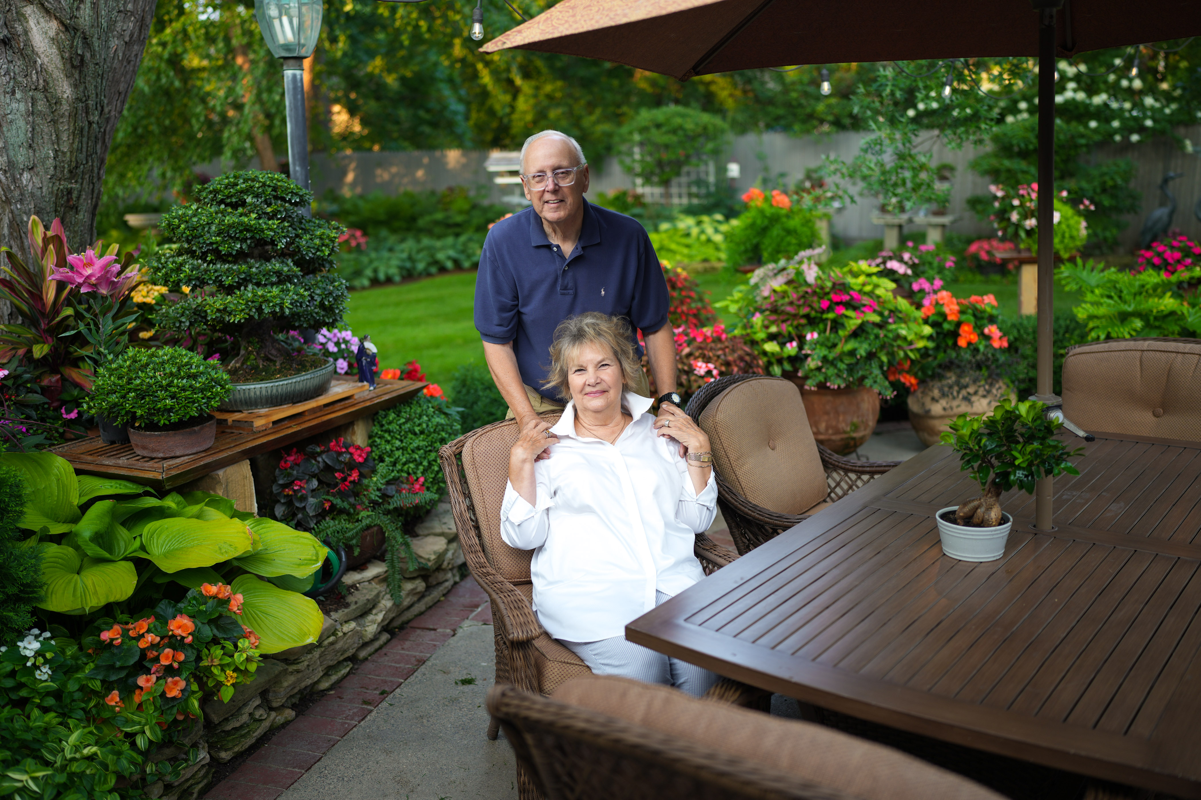 Hopkins couple combine talents for Beautiful Gardens win