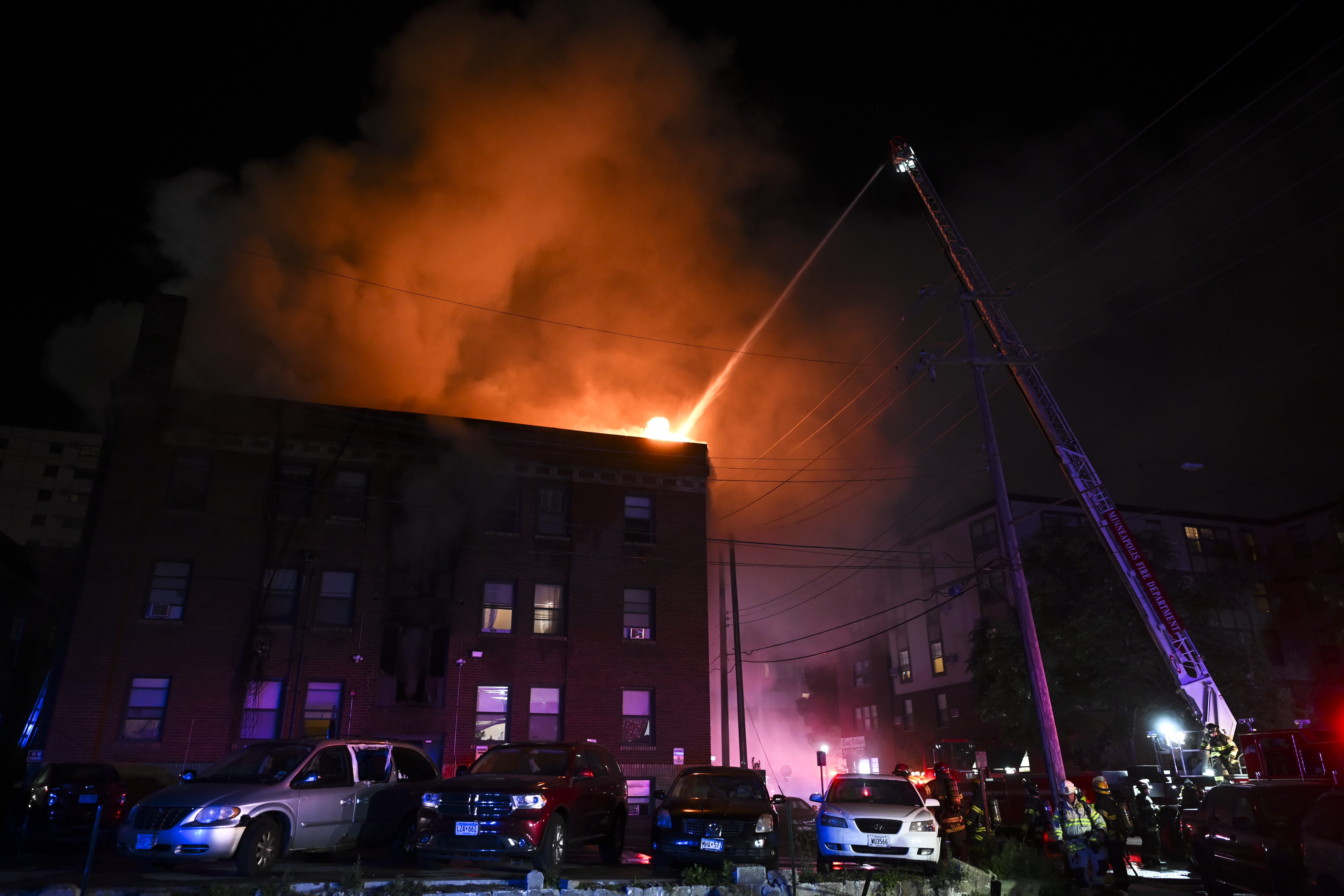 Firefighters Rescue Trapped Victims as Authorities Investigate Possible Arson in Multi-Story Blaze