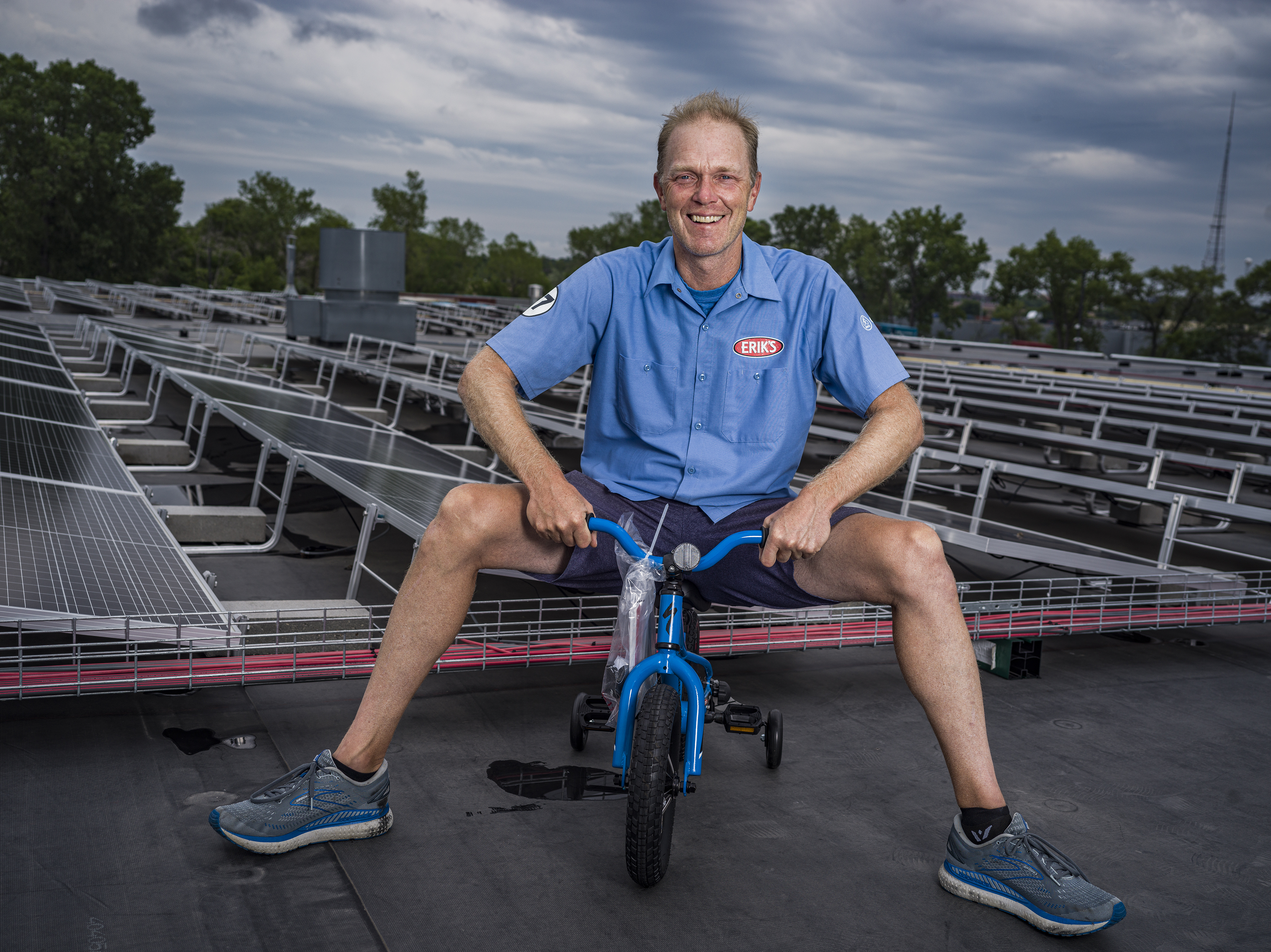 Erik's Bikes pedals for records from expanded, solar-powered HQ