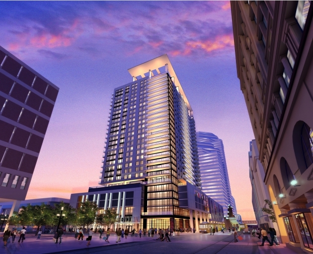 Downtown luxury apartment tower moves forward - Downtown Luxury Apartment Complexes